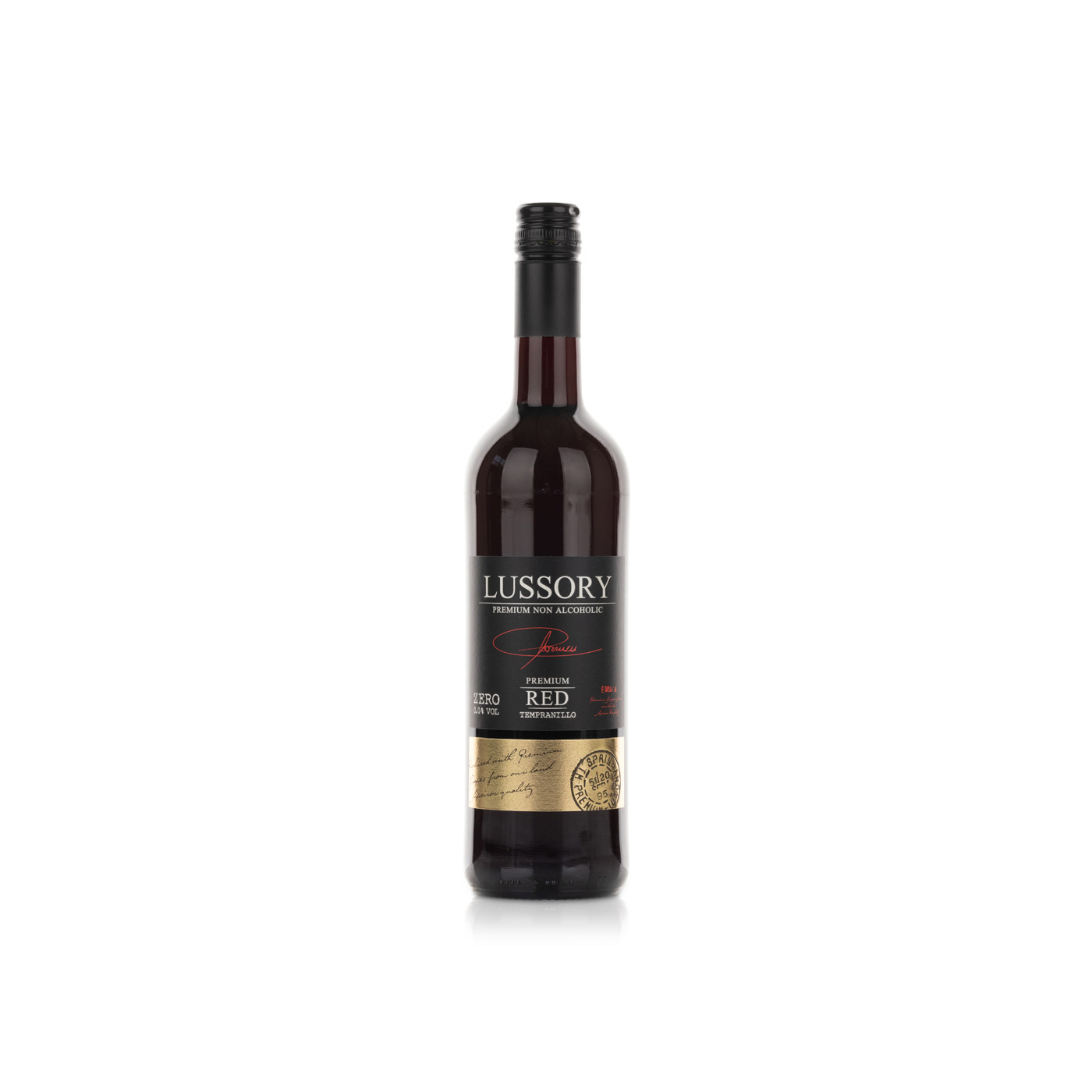Lussory Premium Red Tempranillo Non-Alcoholic Wine 750ml
