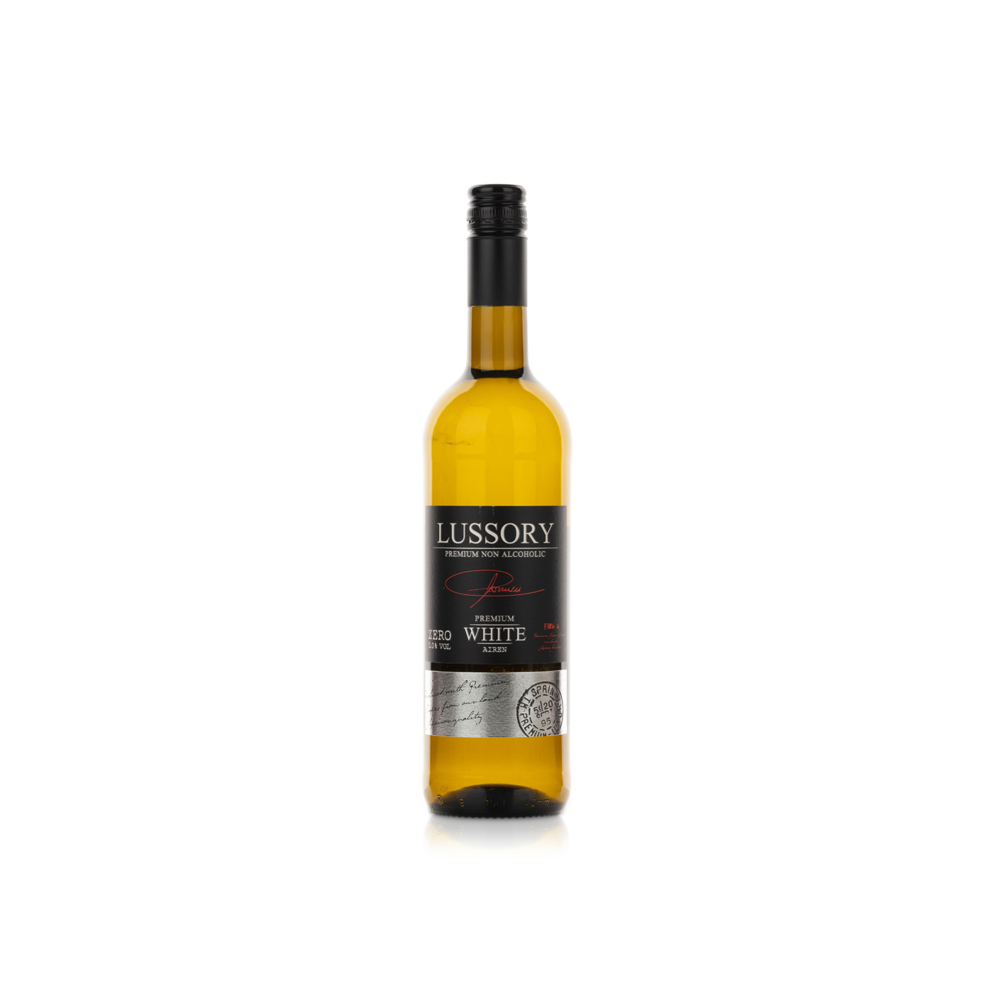 Lussory Premium White Airen Wine Non-Alcoholic 750ml