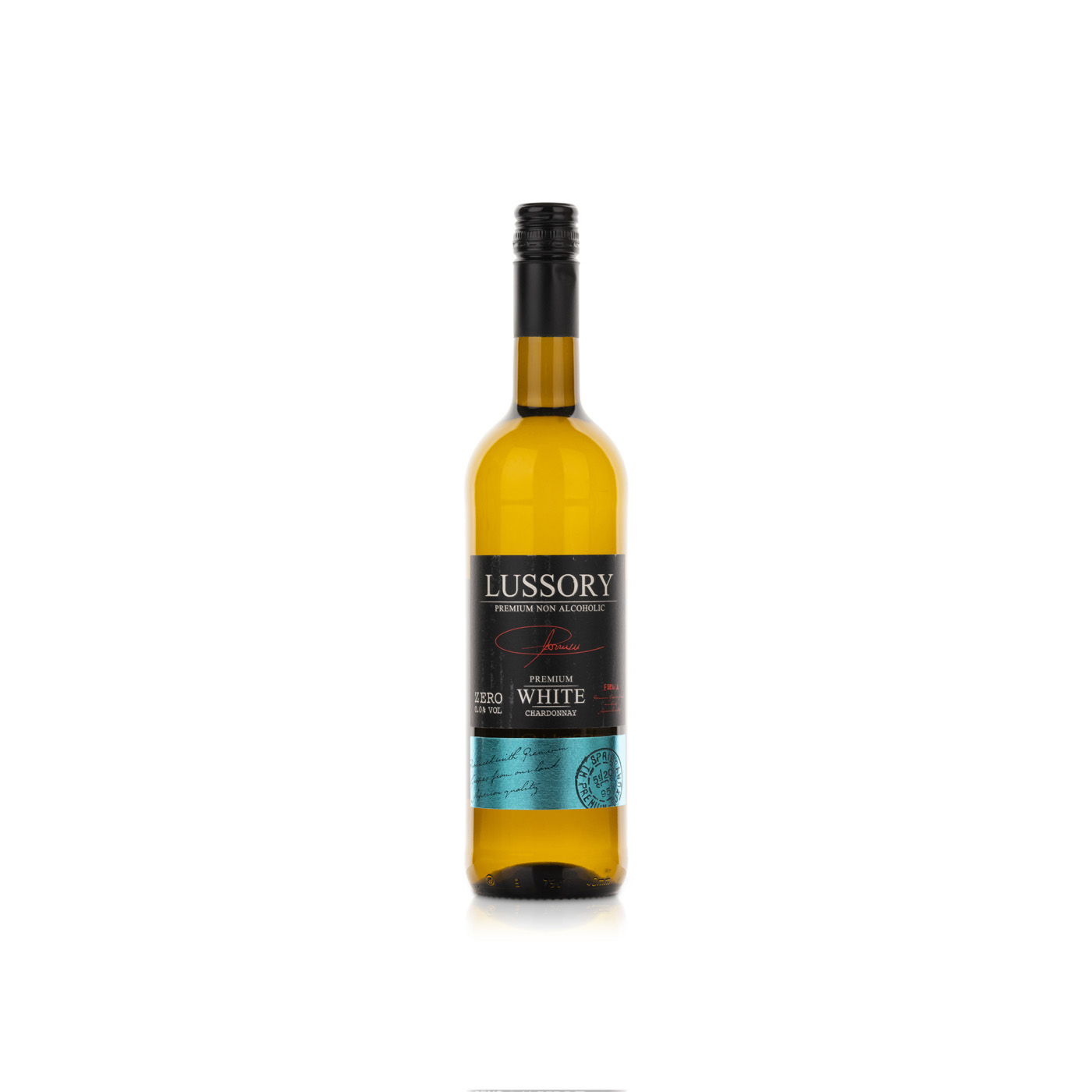 Lussory Premium White Chardonnay Wine Non-Alcoholic 750ml