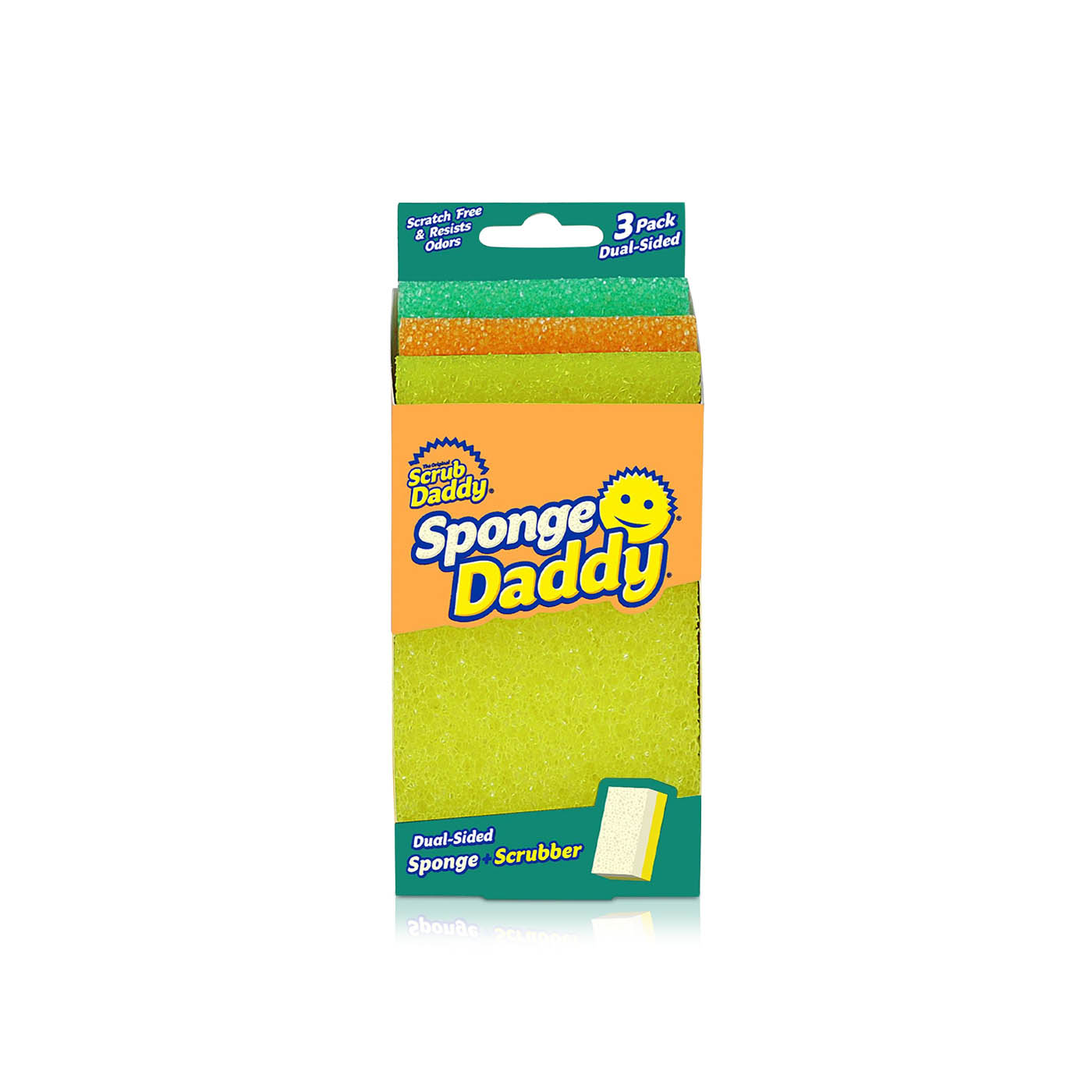 Scrub Daddy Dual Sided Scrubber Sponges x 3