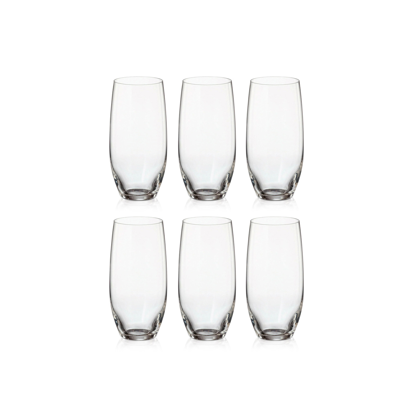 Crystal Bohemia Mergus Tumbler 470ml x 6