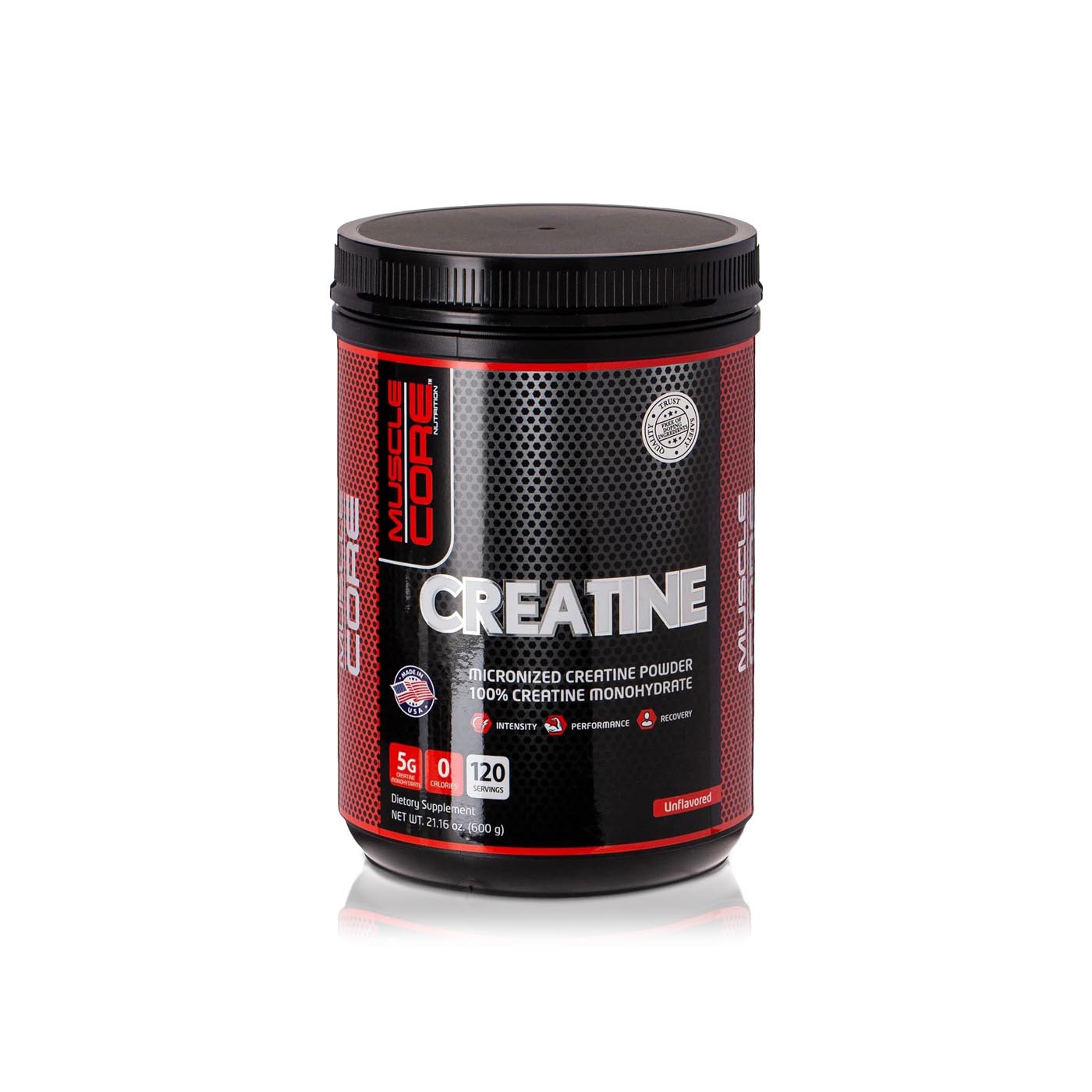 Muscle Core Creatine Unflavoured 600g