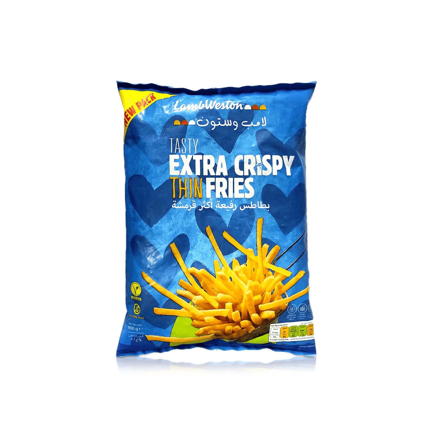 Lamb Weston Thin Crispy Fries 900g