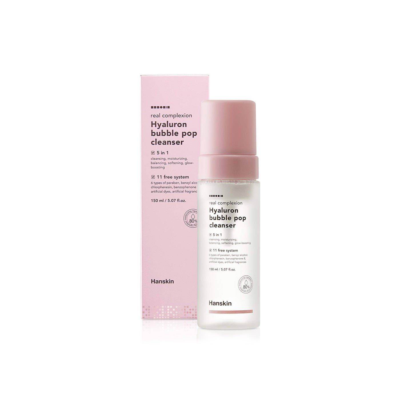 Hanskin Hyaluron Bubble Pop Cleanser 150ml