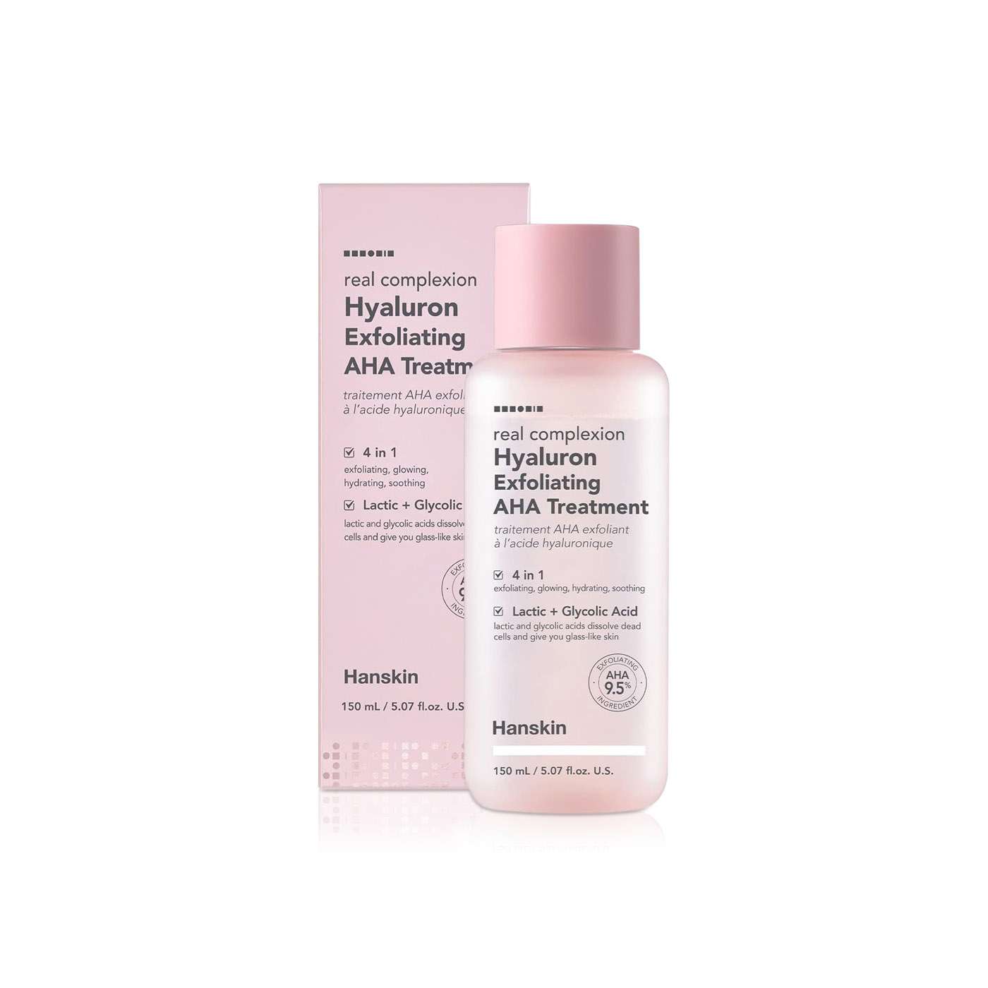 Hanskin Hyaluron Exfoliating AHA Treatment 150ml