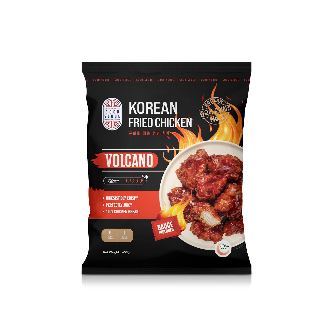 Good Seoul Fried Chicken Volcano 450g