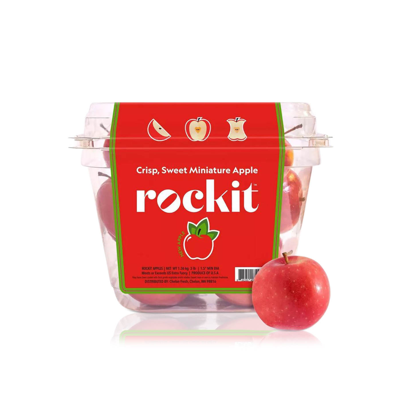 Organic Rockit Apple USA 1.36kg