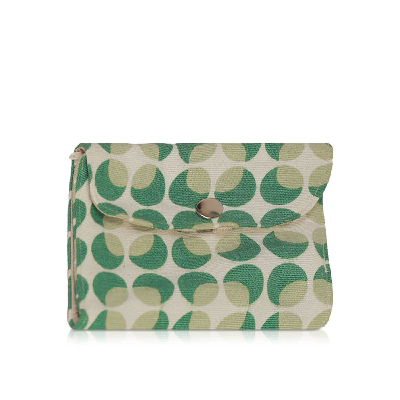 Pure Nature Essentials Cotton Feminine Utility Pouch Olive Green