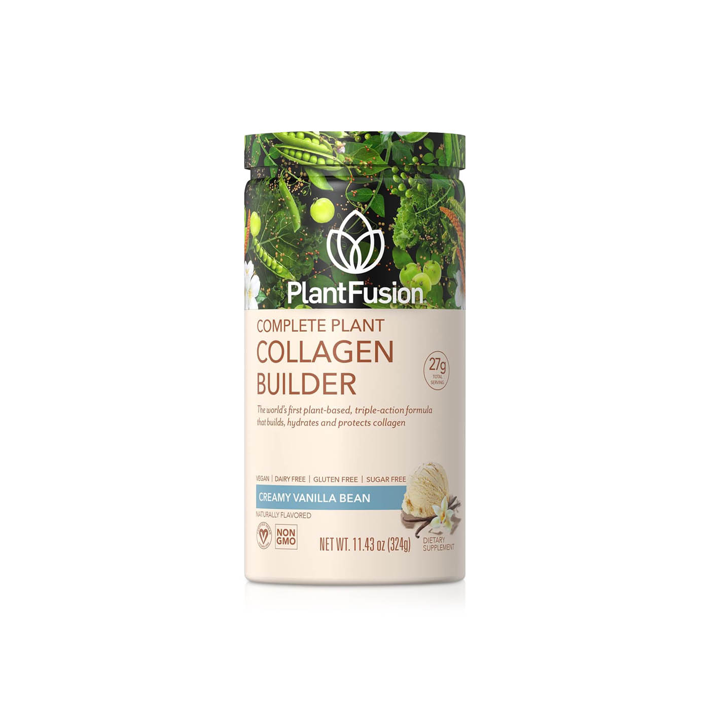 PlantFusion Plant Collagen Powder Vanilla 324g