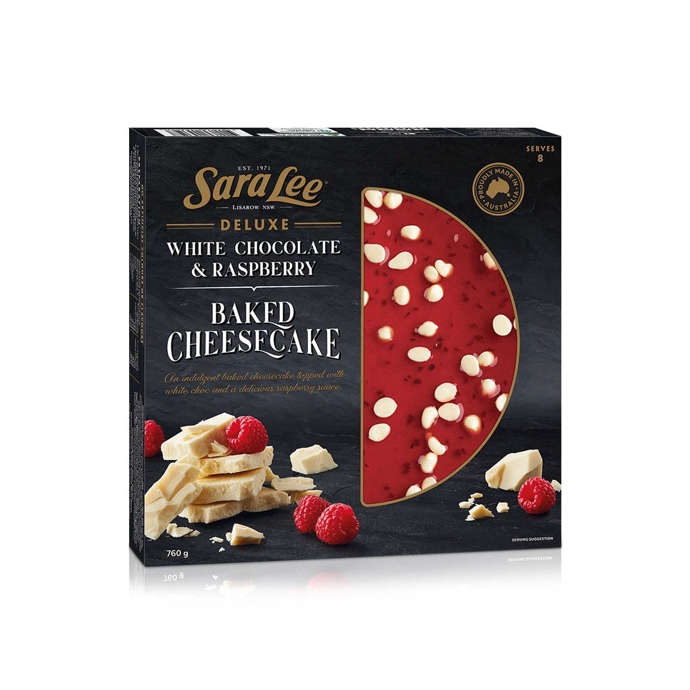Sara Lee Chocolate Raspberry Cheesecake 760g