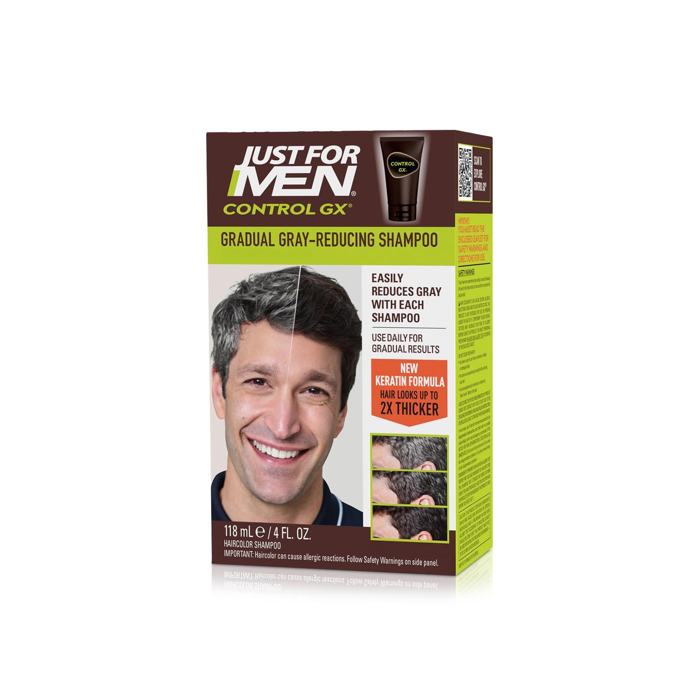 Just For Men Gradual Grey Reducing Shampoo 118ml