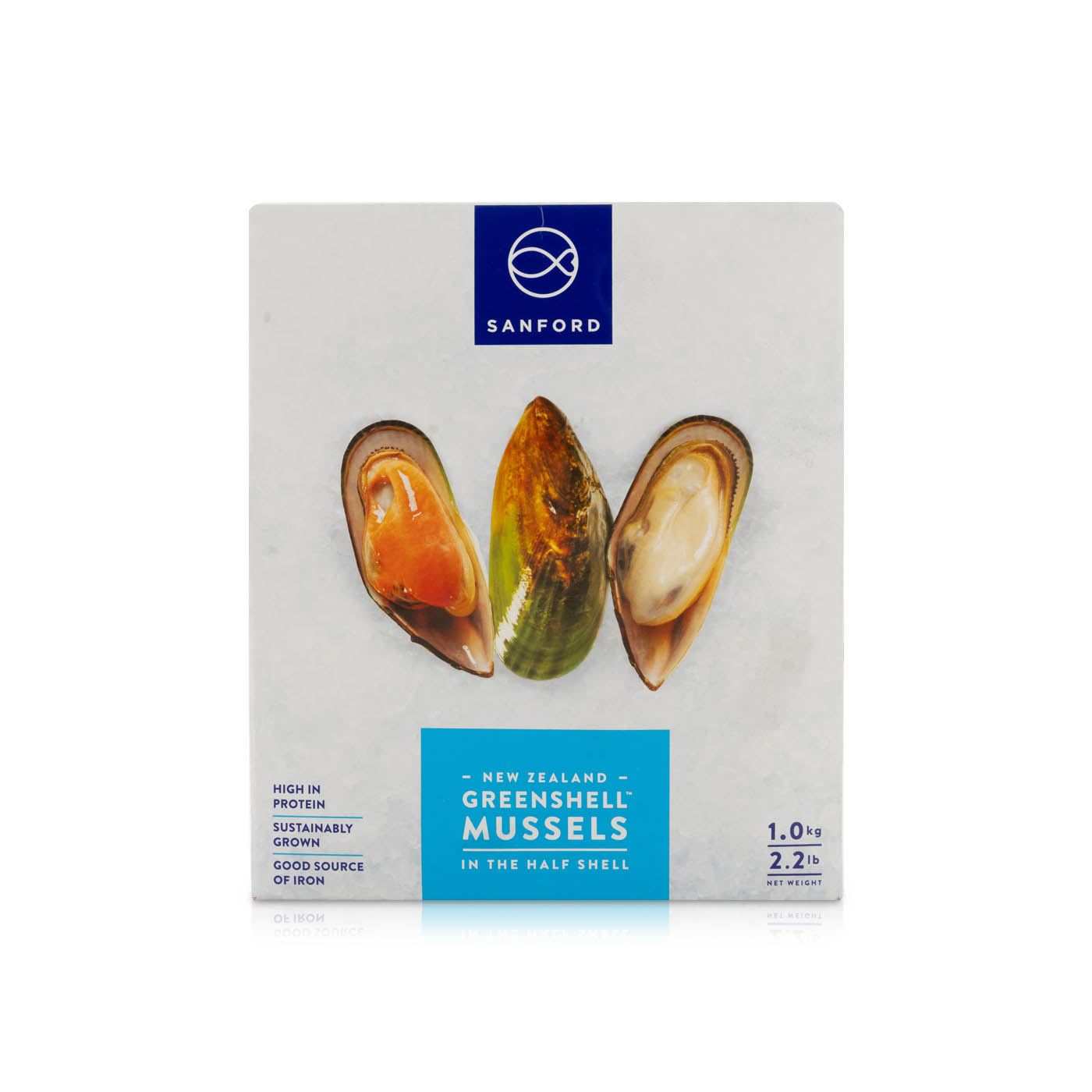 Green Shell Half Mussels