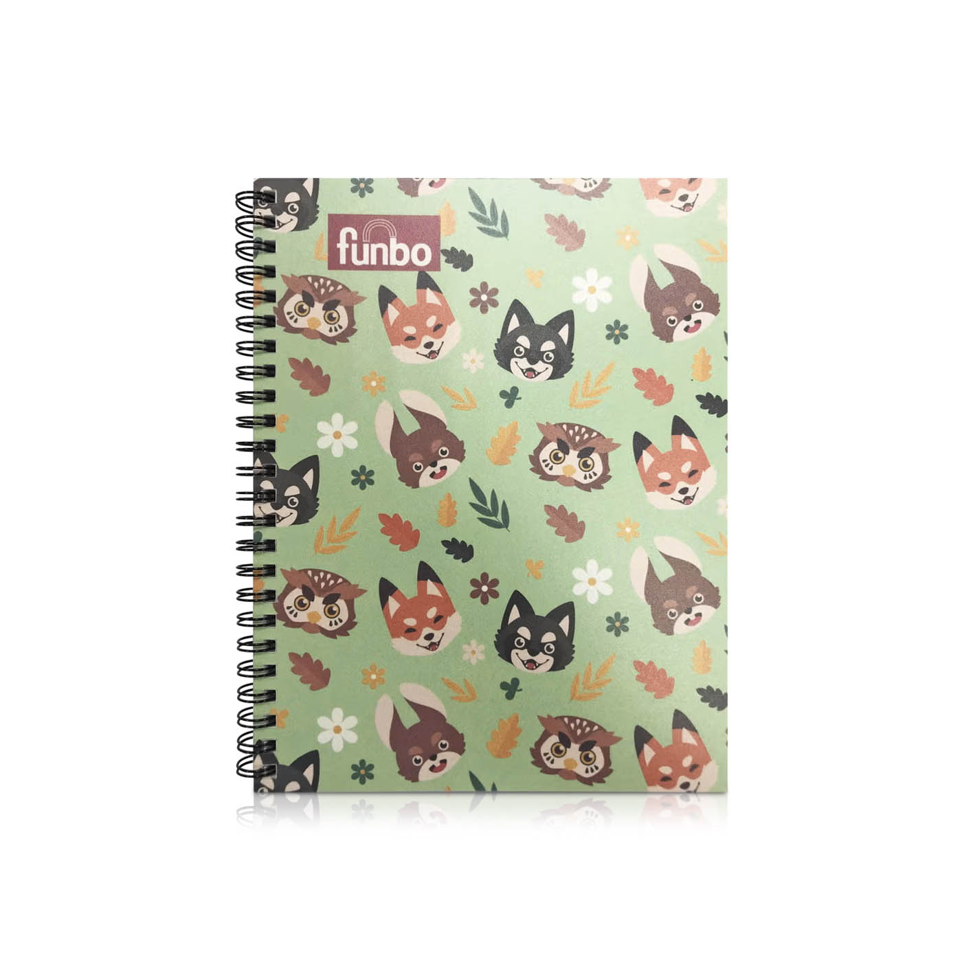 Fundo Notebook A5 Cute Animal 80 Sheets