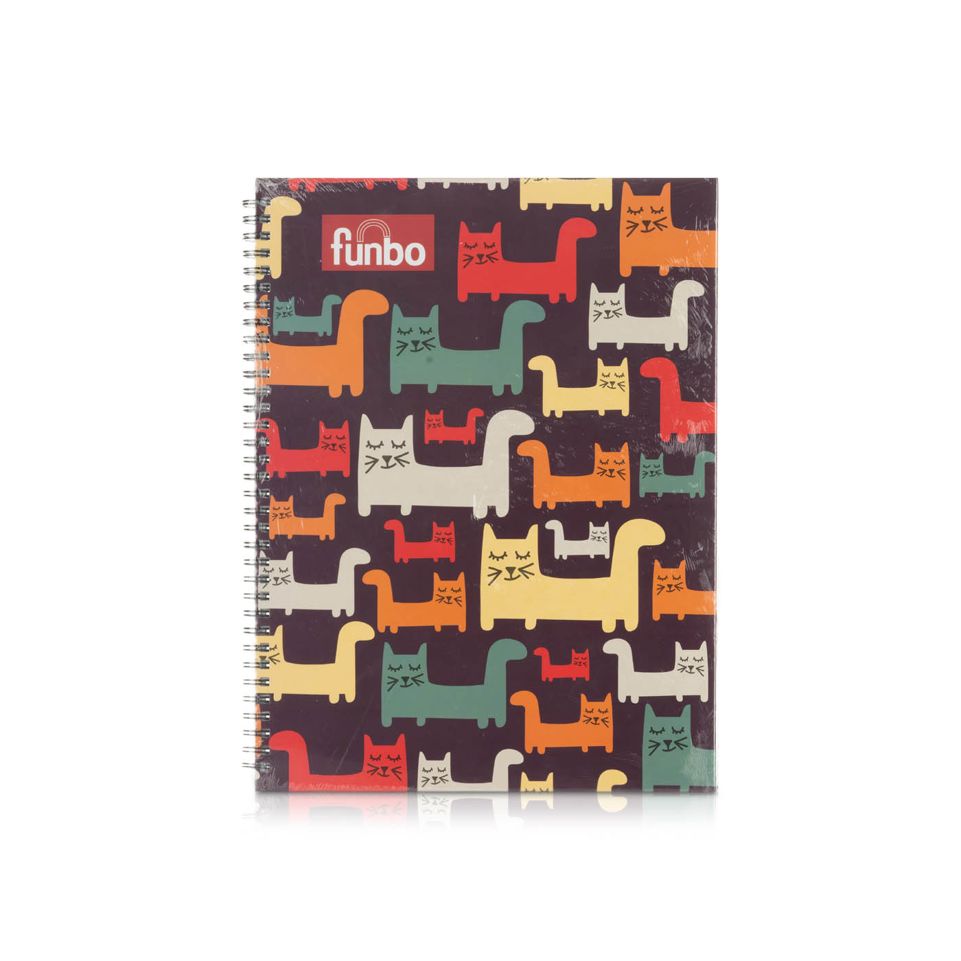 Fundo Notebook 1 A4 Kitty 80 Sheets