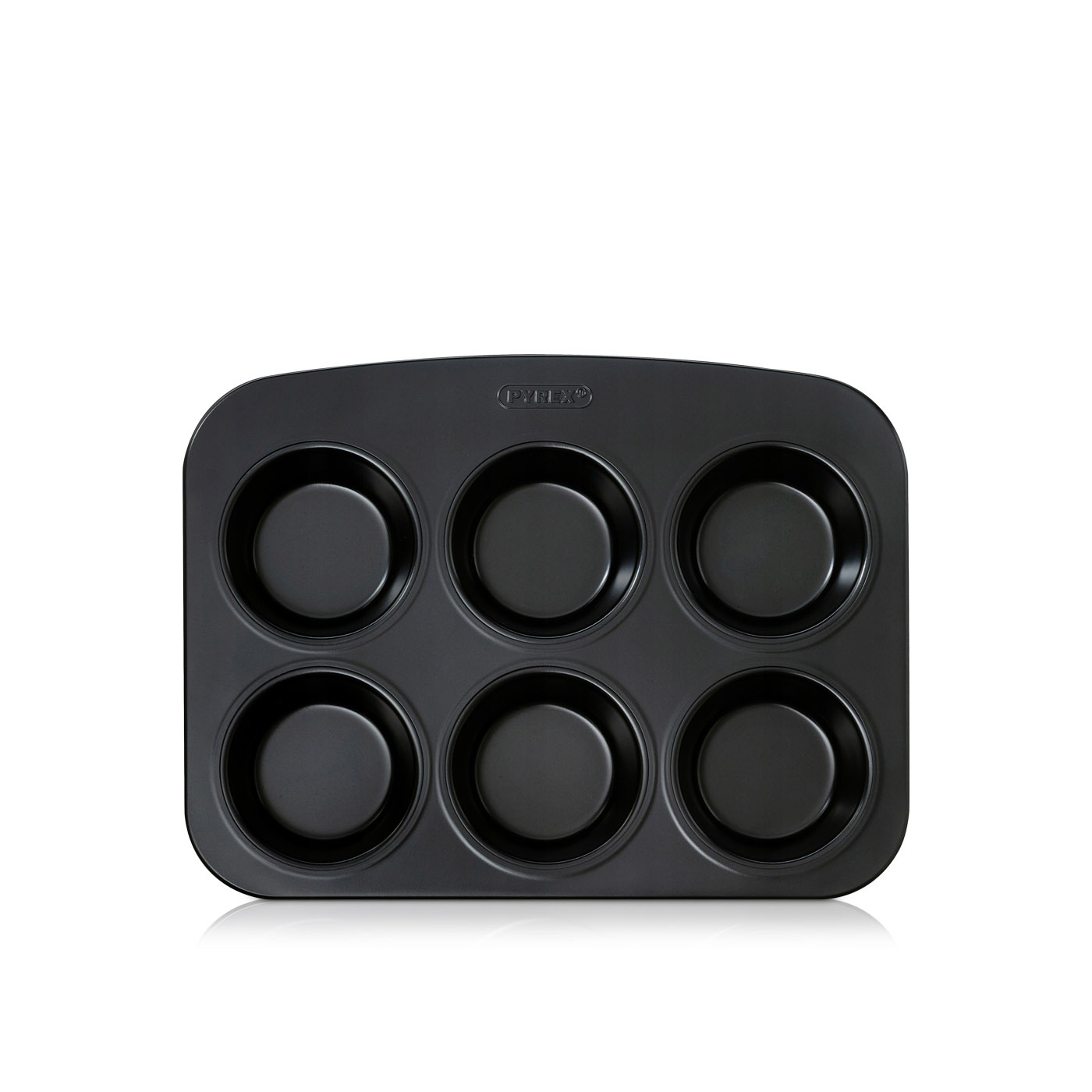 Pyrex Glide Muffin Tray 6 Cup