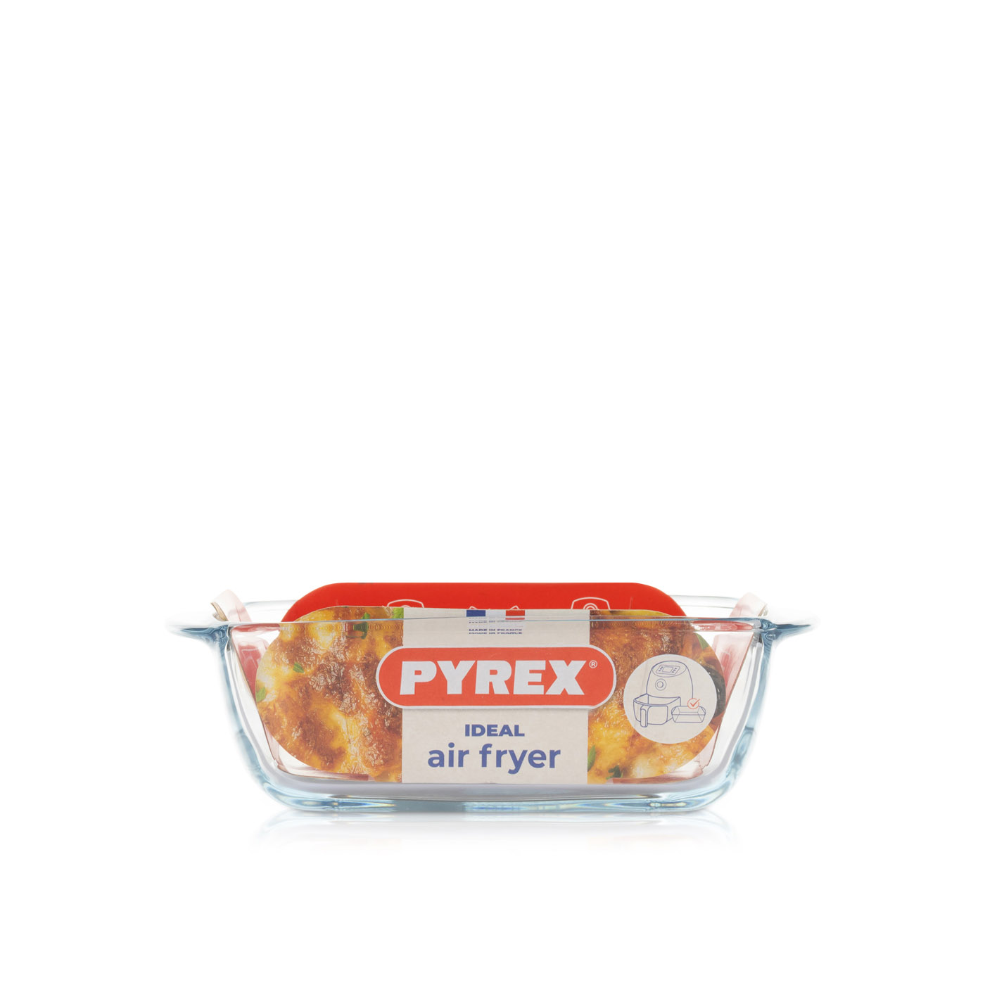 Pyrex Ideal Air Fryer Glassware Square 1L