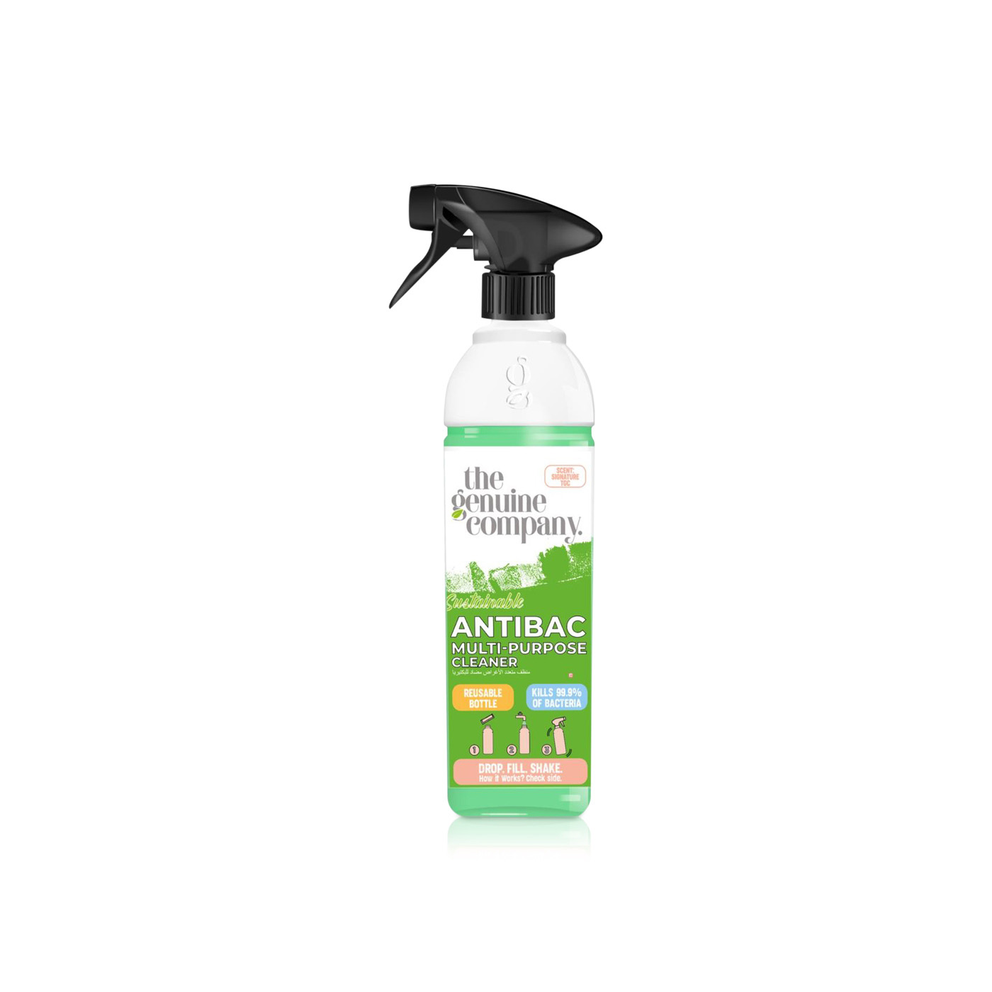 The Genuine Company Antibac Multi-Purpose Cleaner with Refill