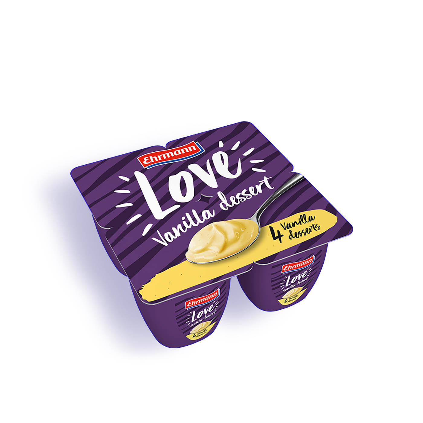 Ehrmann Love Vanilla Dessert 100g x 4