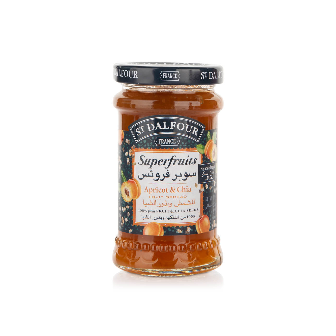 St Dalfour Apricot Chia Fruit Spread 170g