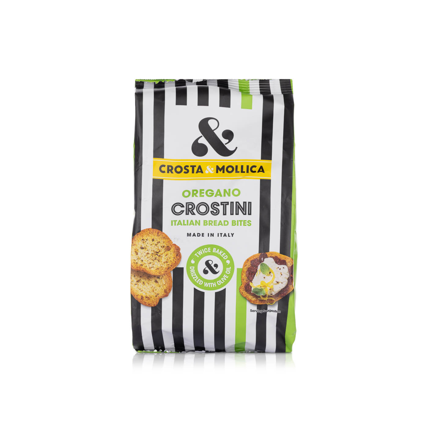 Crosta & Mollica Oregano Crostini Italian Bread Bites 150g