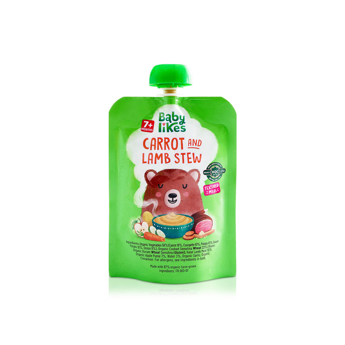 Baby Likes Carrot and Lamb Stew 130g