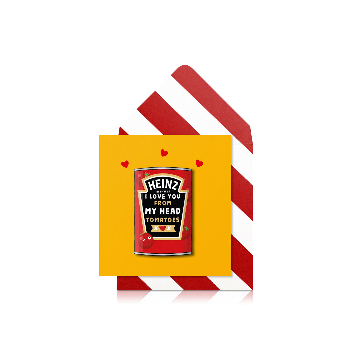 Tache Heinz I Love You from My Head Tomatoes Card