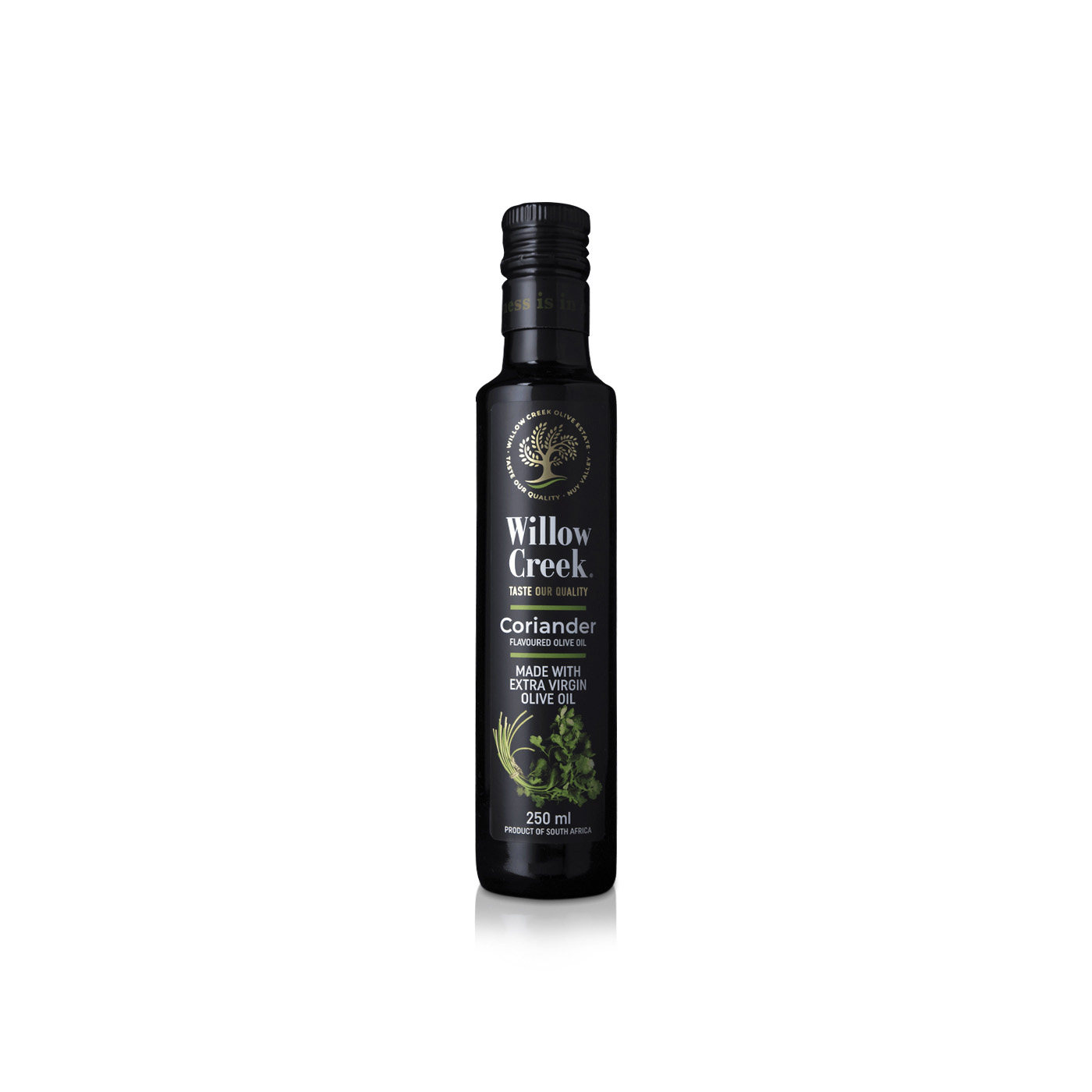 Willow Creek Extra Virgin Olive Oil Coriander Flavour 250ml