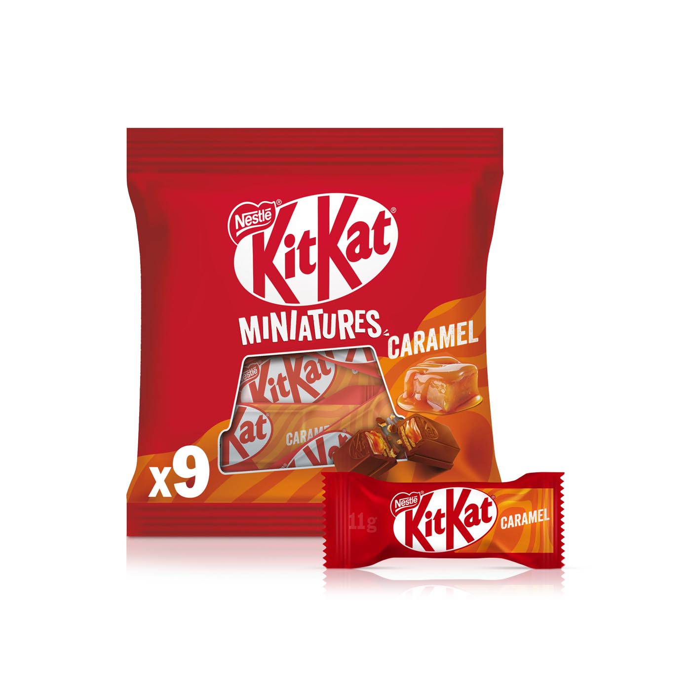 Kitkat Miniatures Caramel 99g