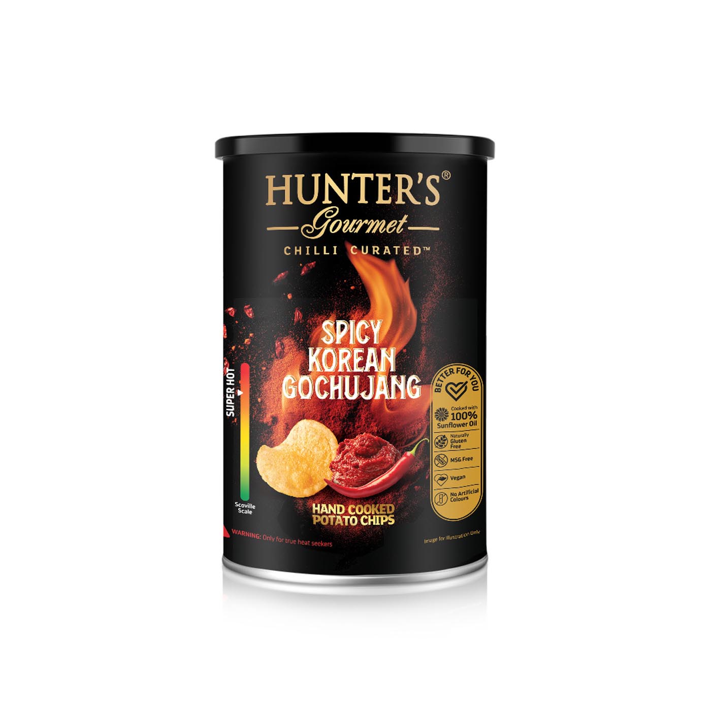 Hunter's Gourmet Spicy Gochujang Chips 150g