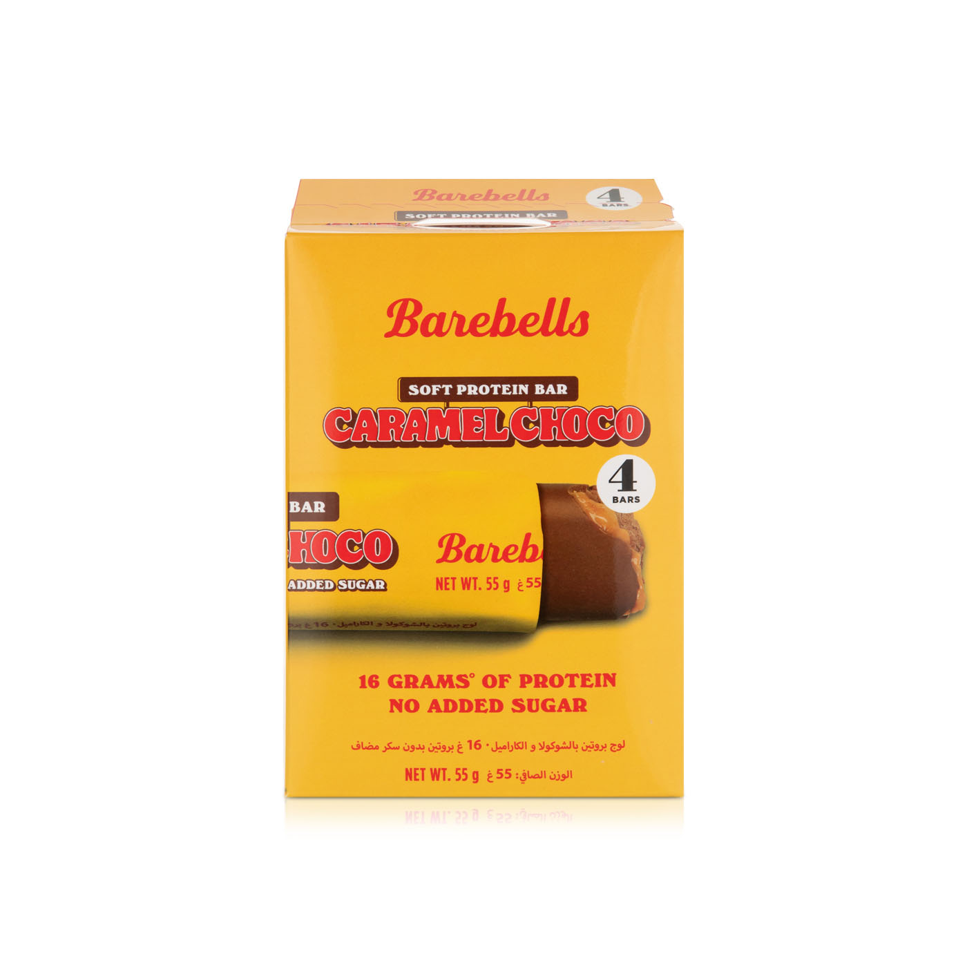 Barebells Protein Bar Caramel Choco 55g x 4