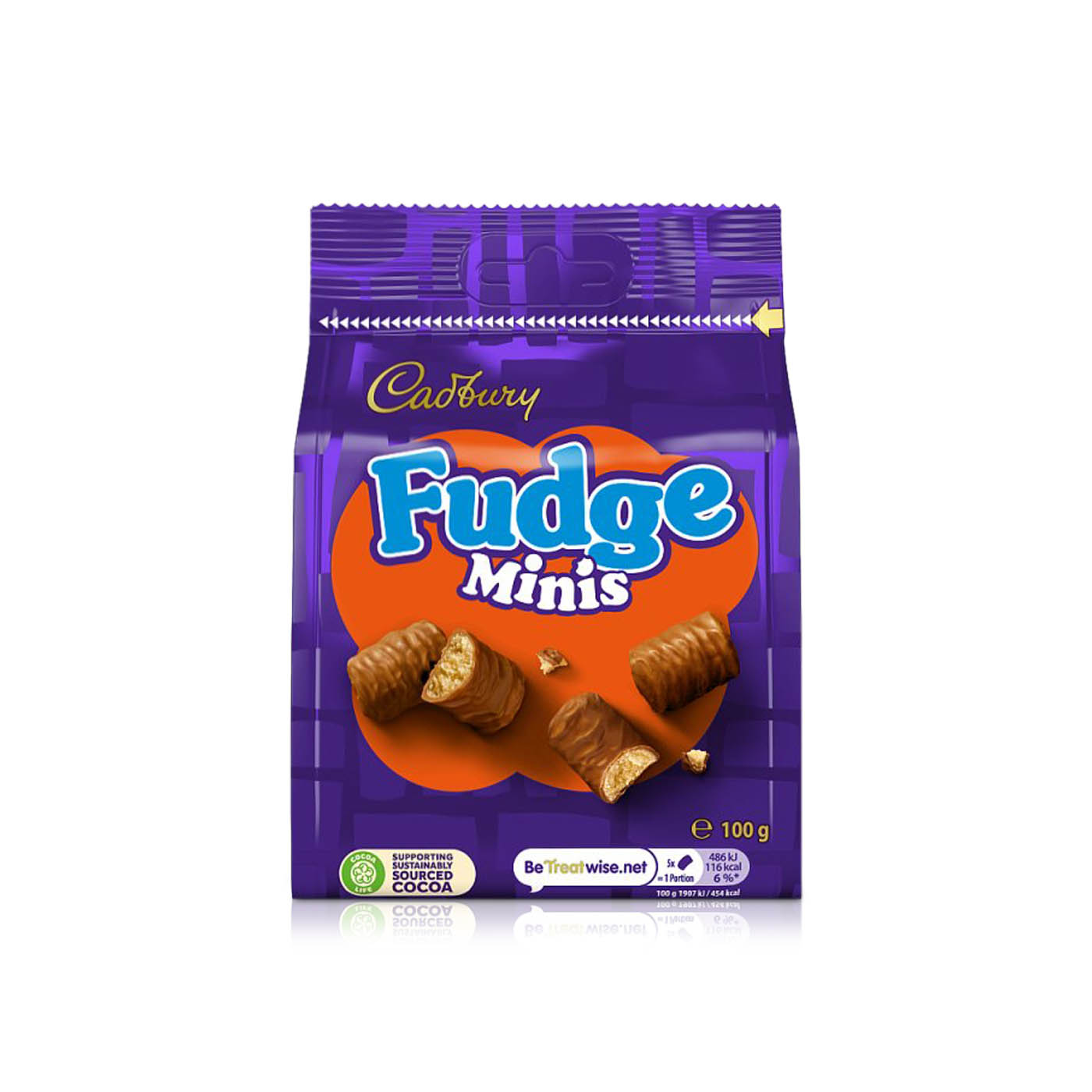 Cadbury Fudge Minis 100g