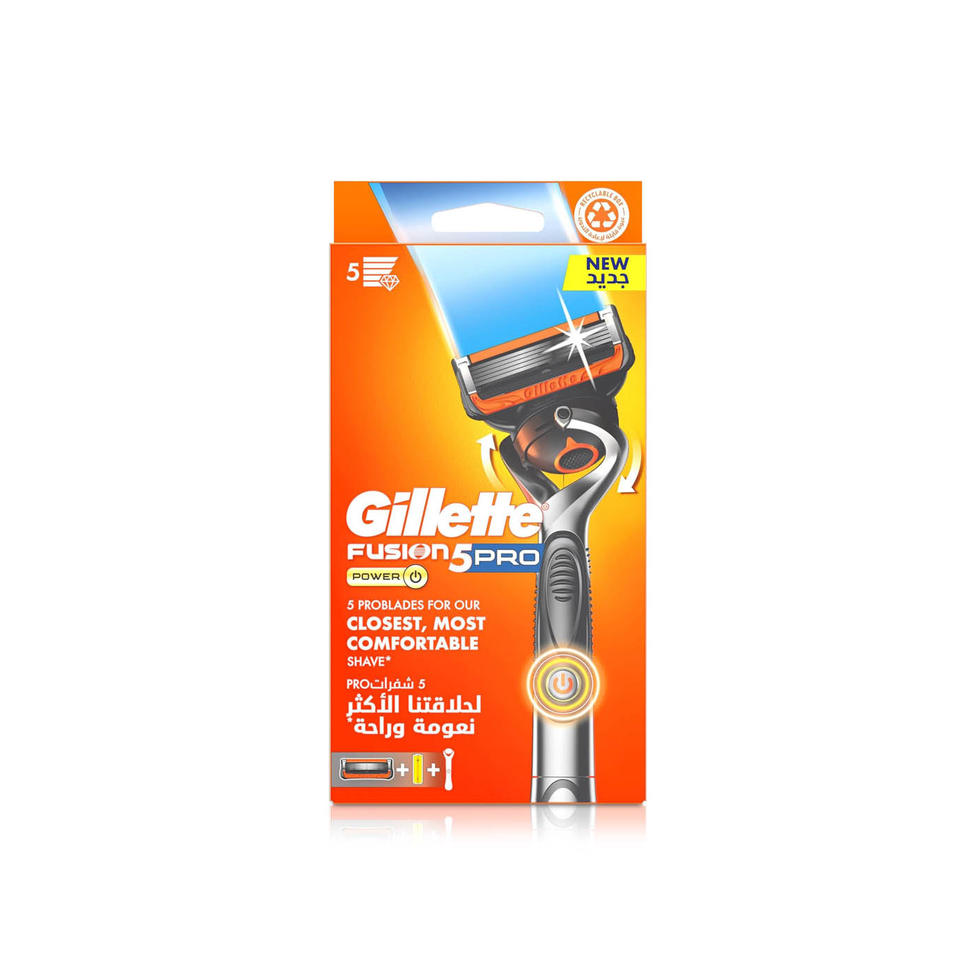 Gillette Fusion Proglide Power Men's Razor