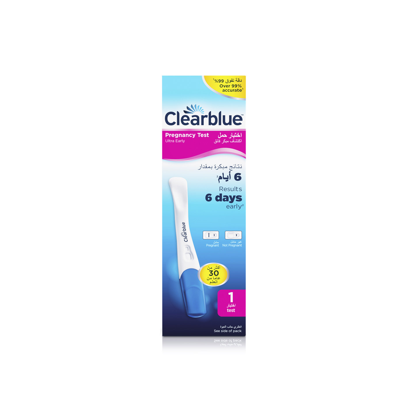 Clearblue Ultra Early Detection Pregnancy Test P1 Test