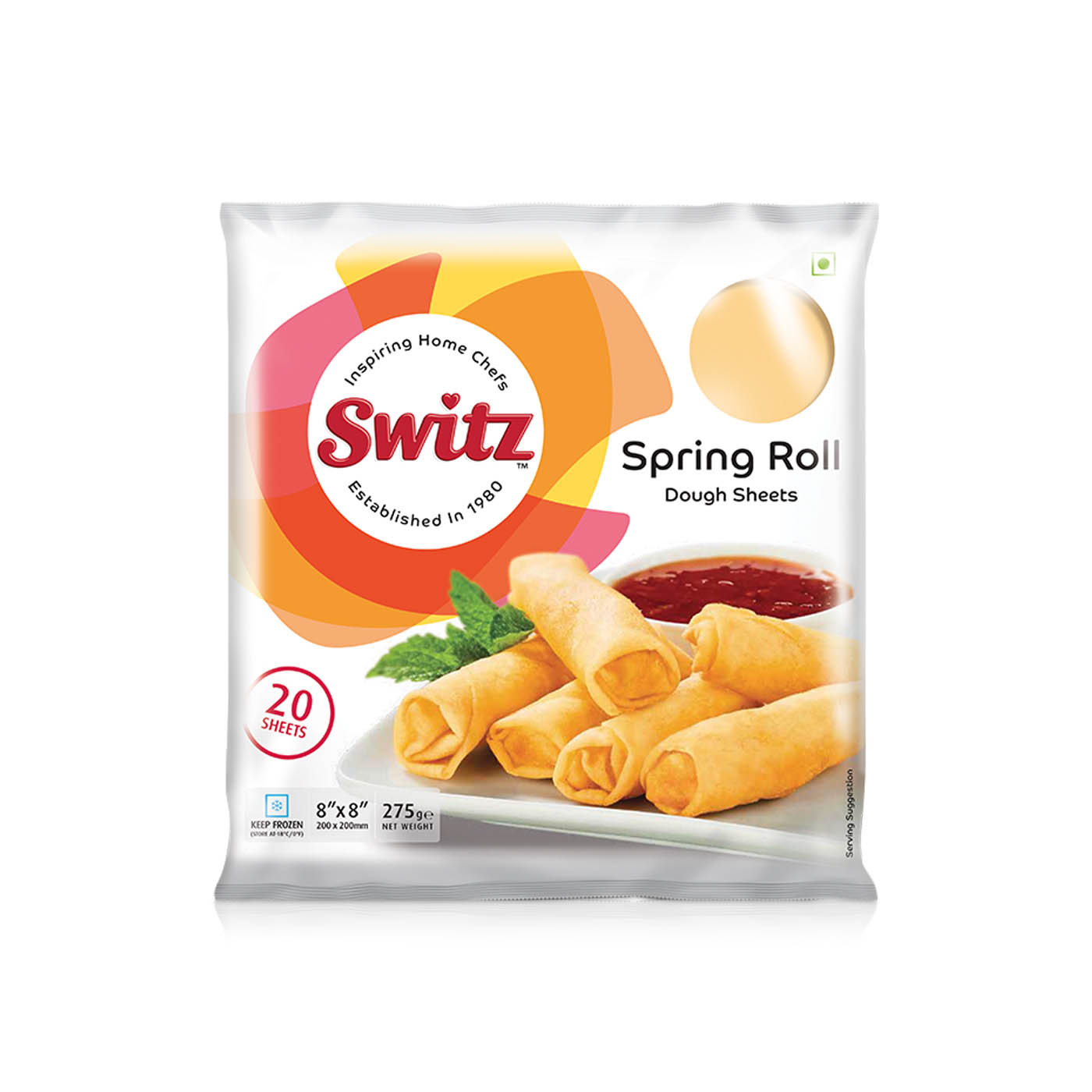 Switz Spring Roll Dough Sheets 160g