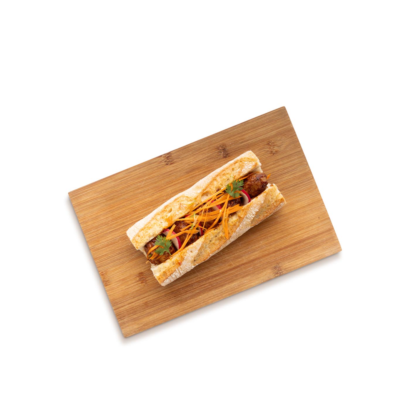 Spicy Meatball Bahn Mi
