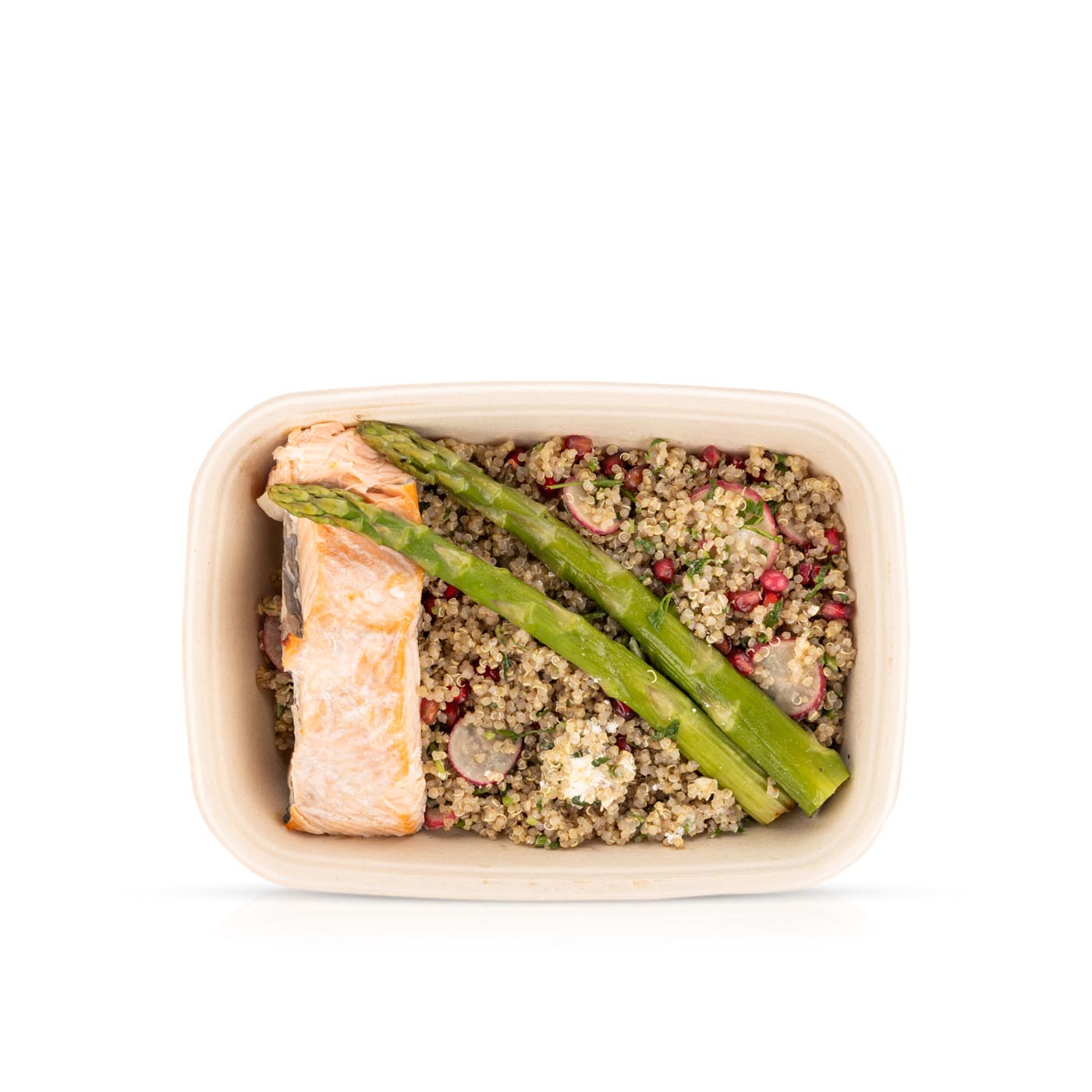Salmon Asparagus Quinoa
