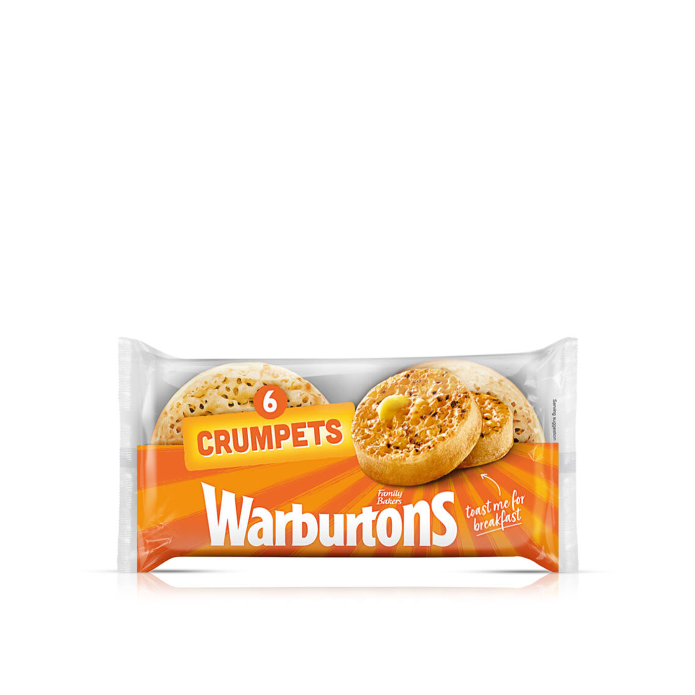Warburtons Crumpets x 6 330g