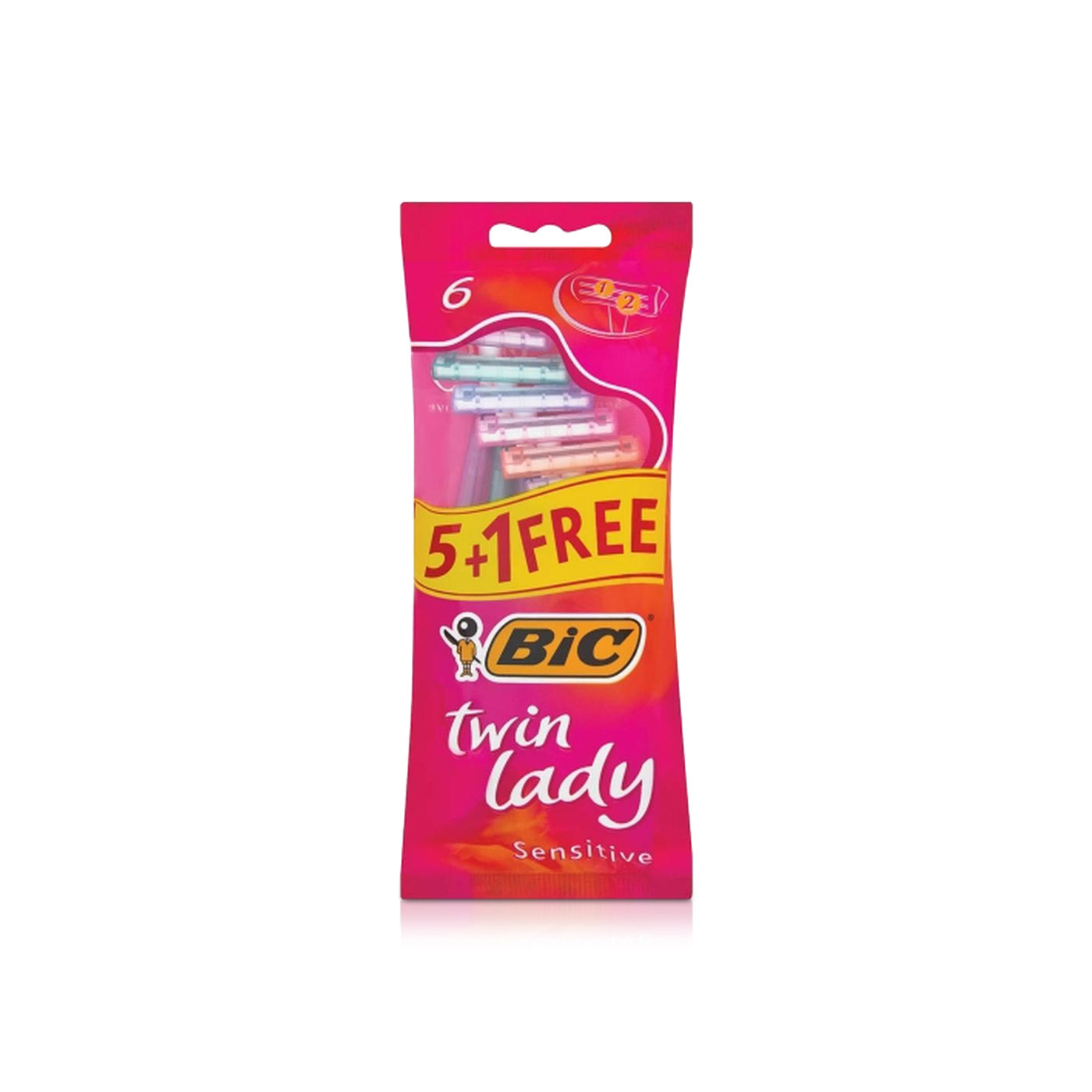 Bic Twin Lady Disposable Razors x 6