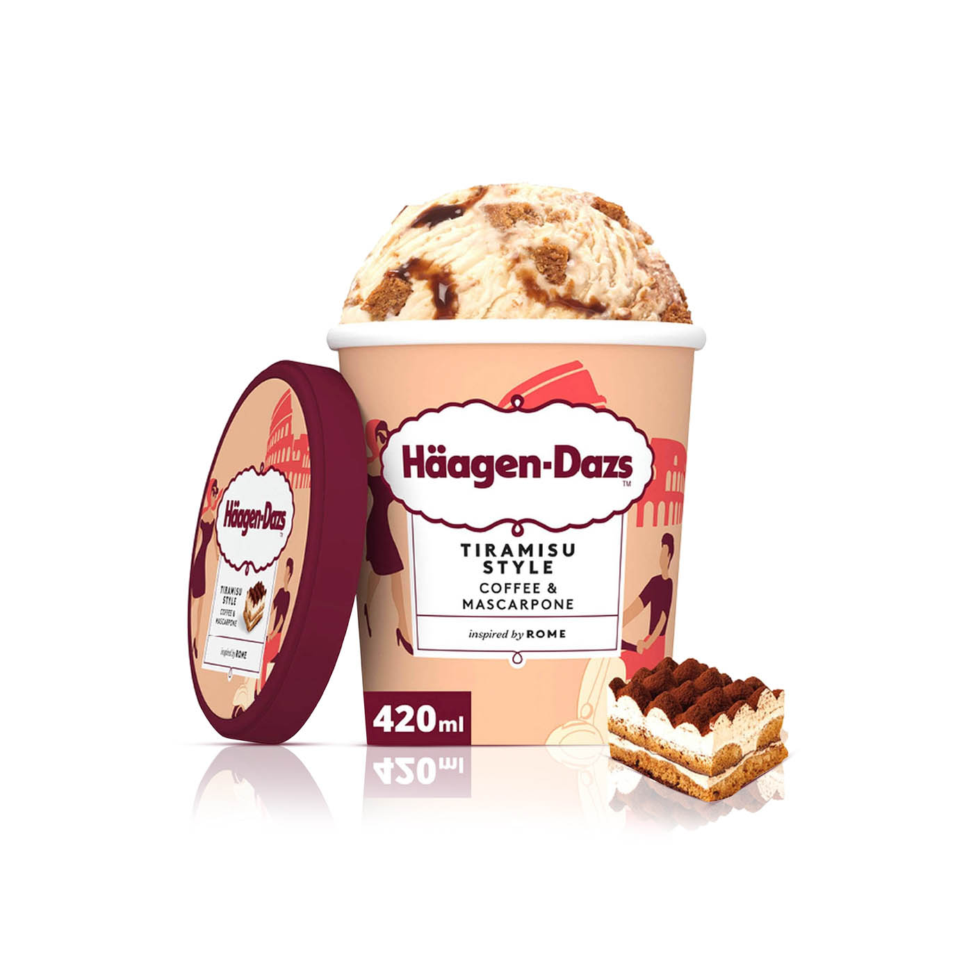 Haagen Dazs Tiramisu Style Coffee and Mascarpone 420ml