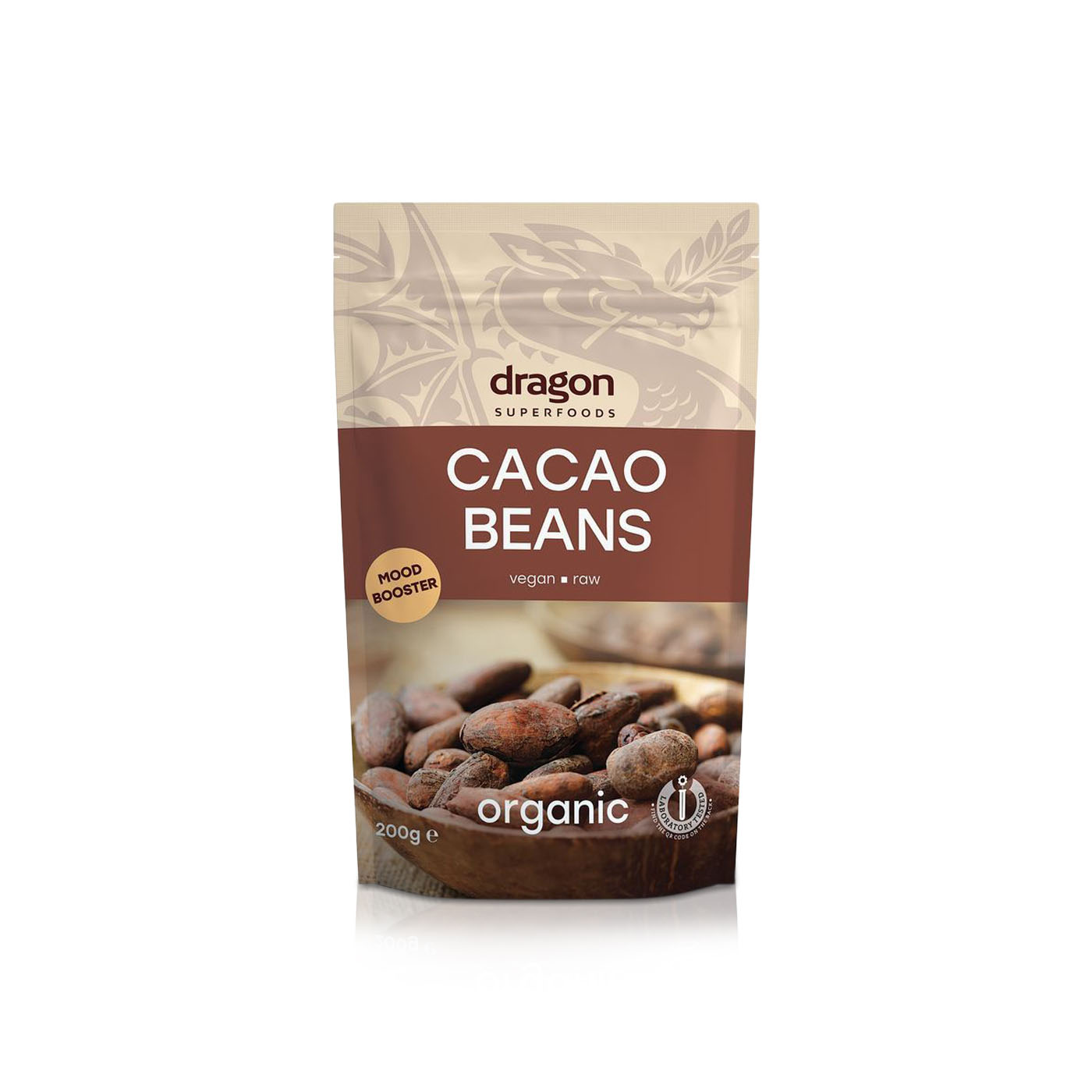 Dragon Superfoods Cacao Beans Raw Organic 200g