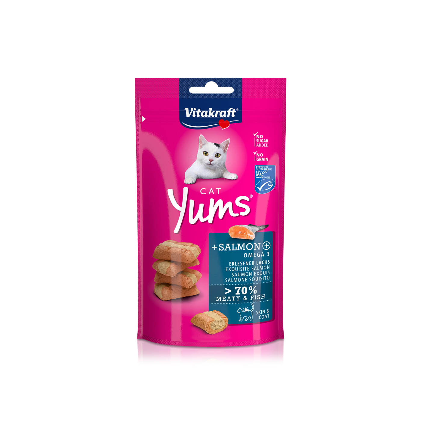 Vitakraft Cat Yums Salmon 40g