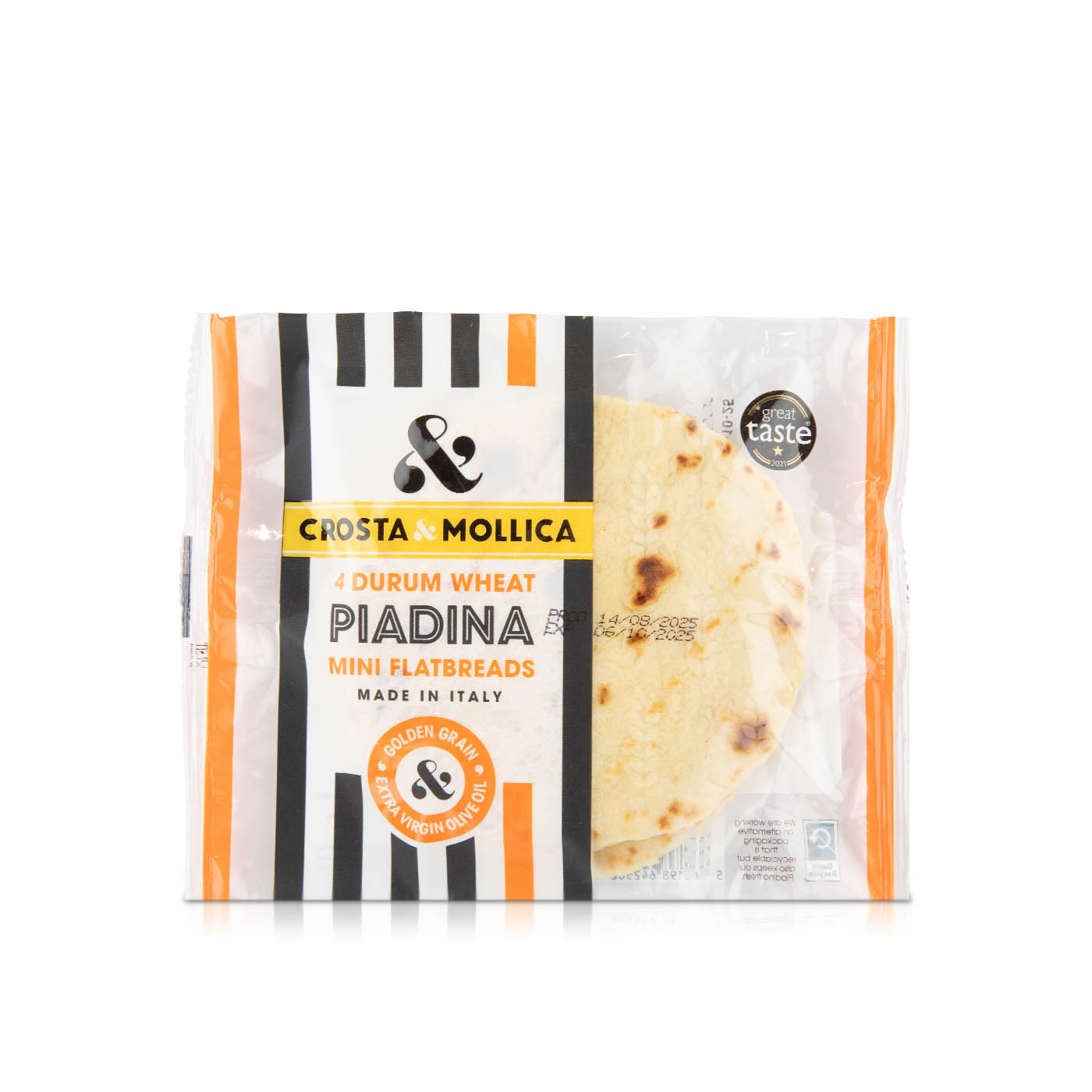 Crosta & Mollica Piadina Mini Flatbreads x 4