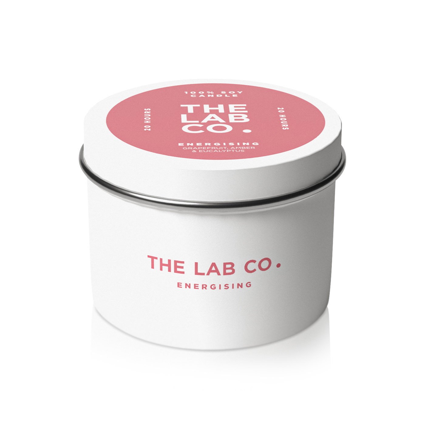 The Lab Co. Energising Candle Tin 90g