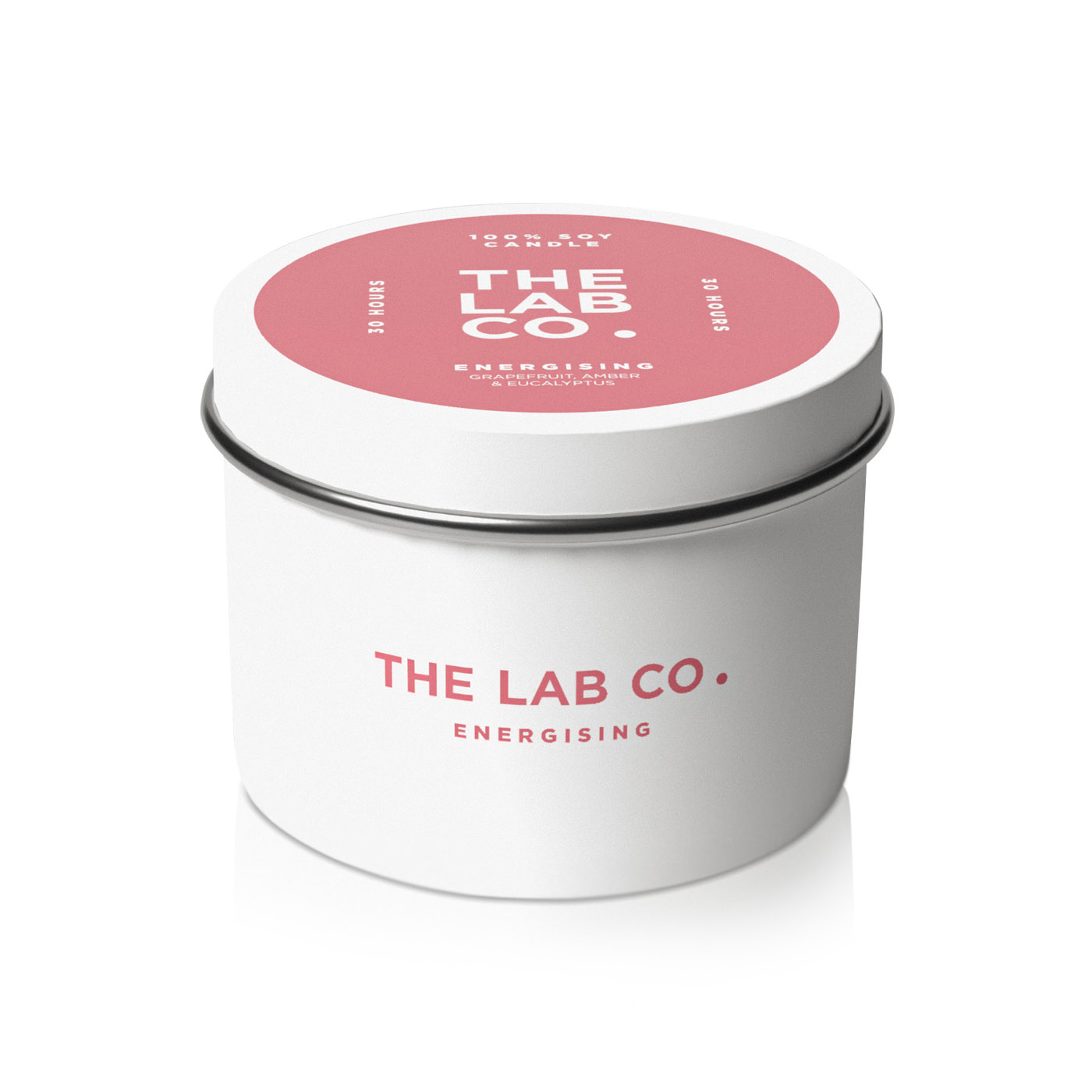 The Lab Co. Energising Candle Tin 180g