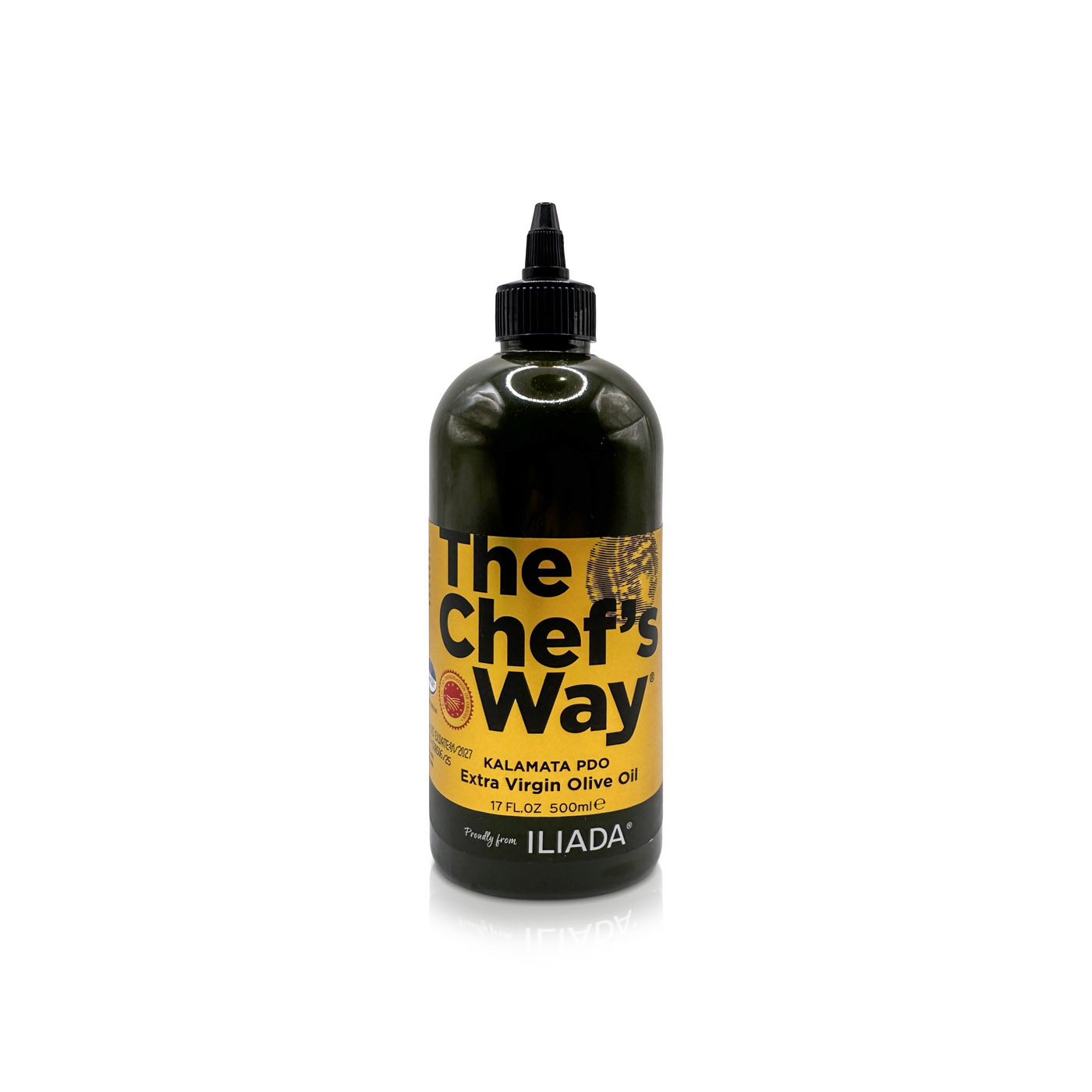 Iliada Kalamata PDO Extra Virgin Olive Oil Squeeze Bottle 500ml