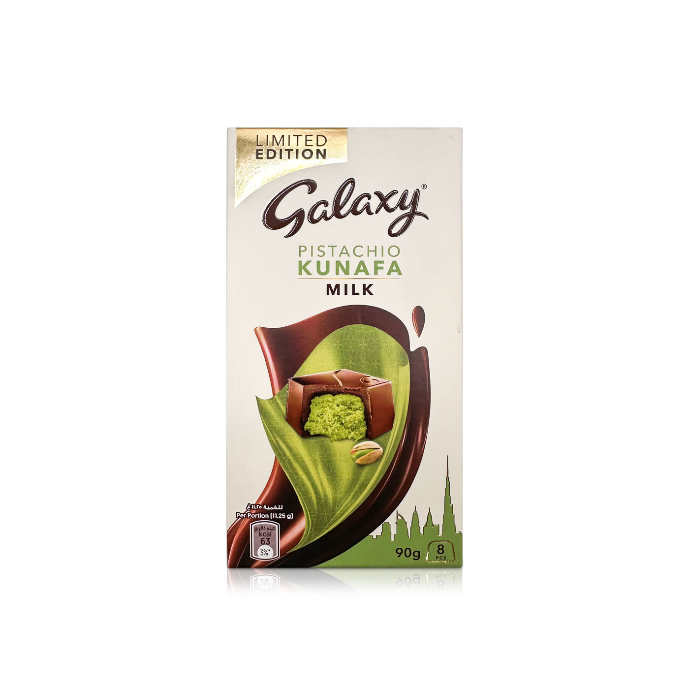 Galaxy Pistachio Kunafa Milk Chocolate 90g