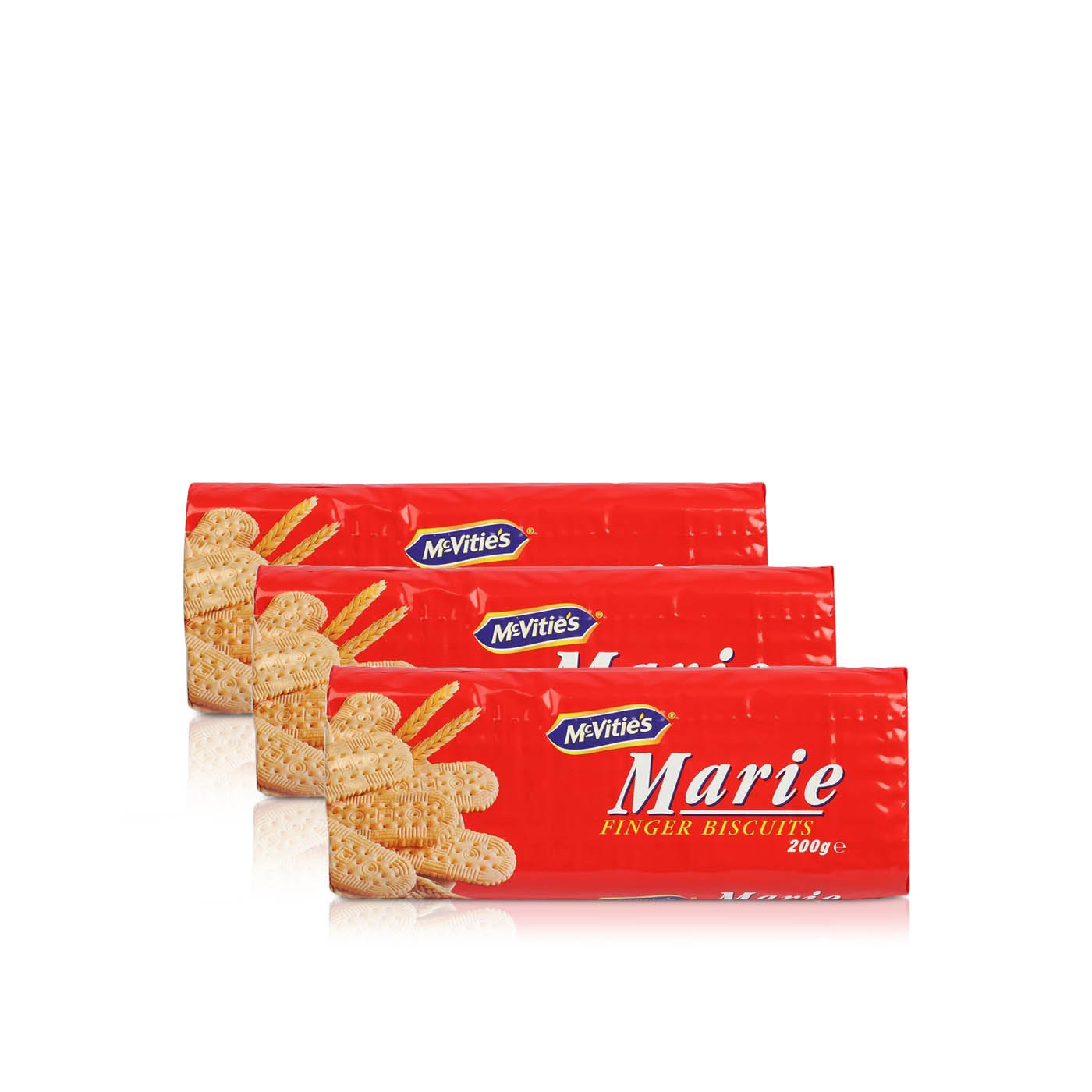 McVitie's Marie Finger Biscuits 200g x 3