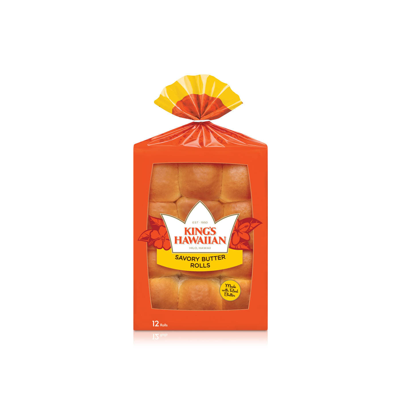 Kings Hawaiian Savoury Butter Rolls 340g