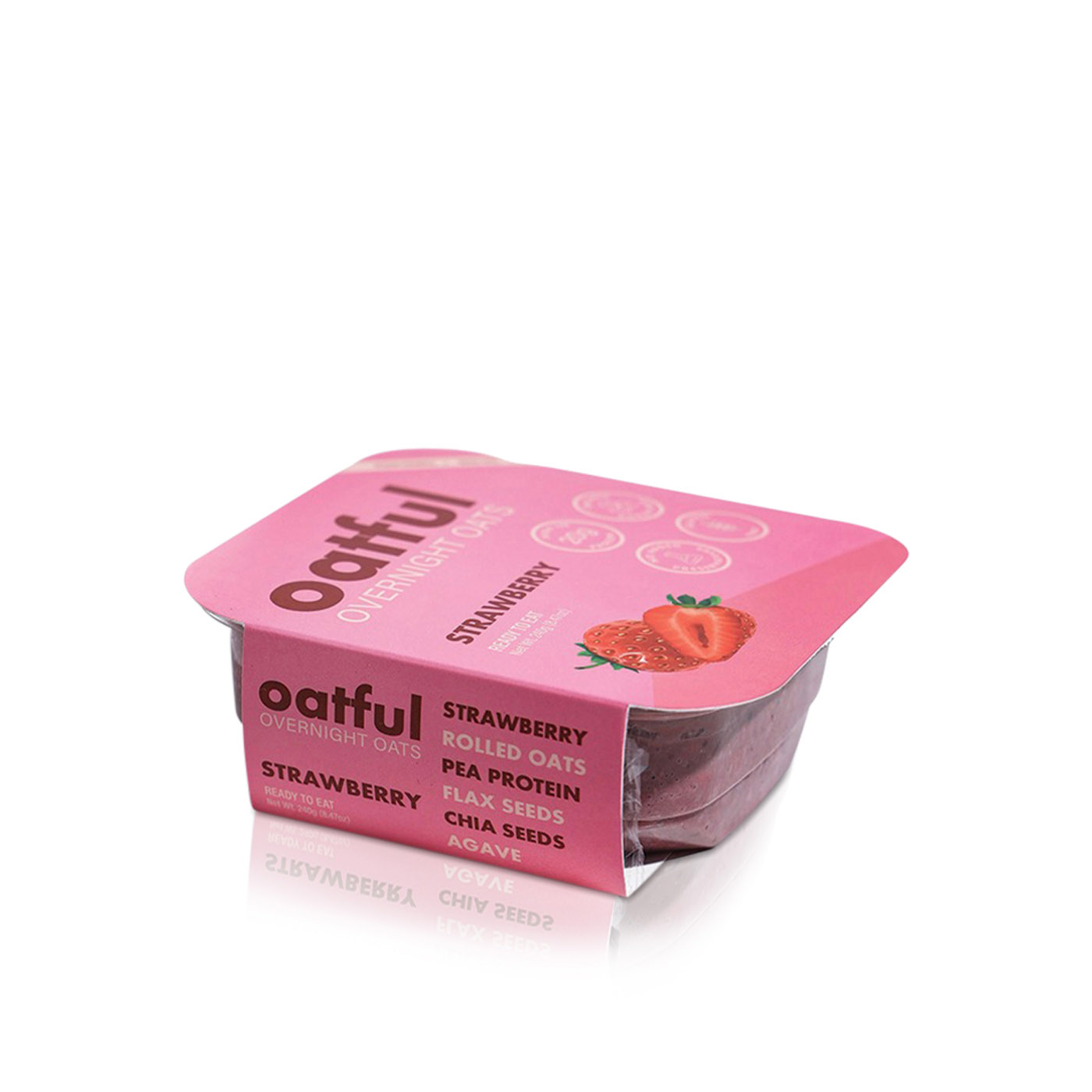 Oatful Strawberry Overnight Oats 240g