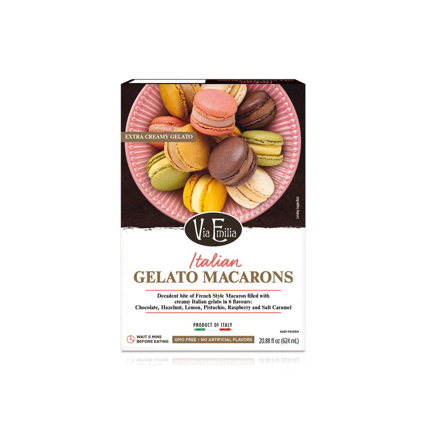 Via Emilia Italian Gelato Macarons 216g